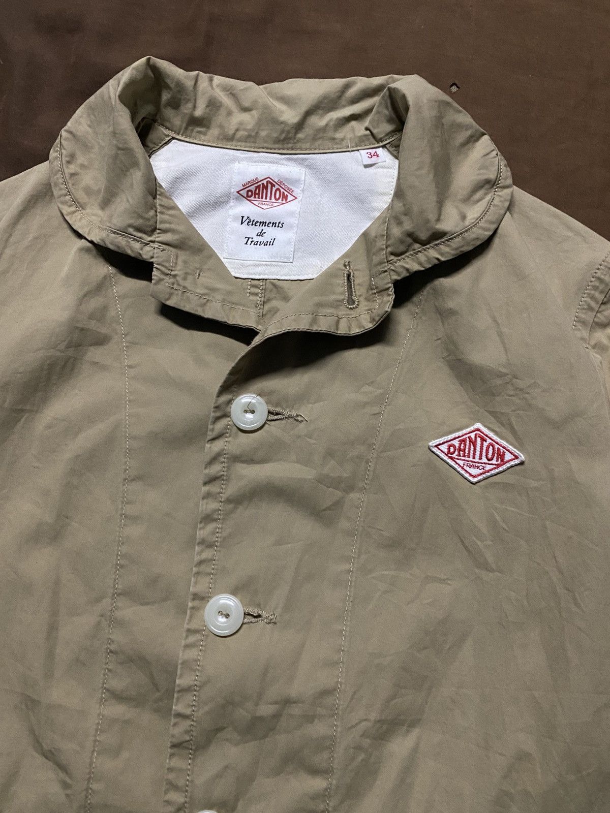 Danton Vintage Danton Round Collar Blouson Jacket Size US XXS / EU 40 - 3 Thumbnail