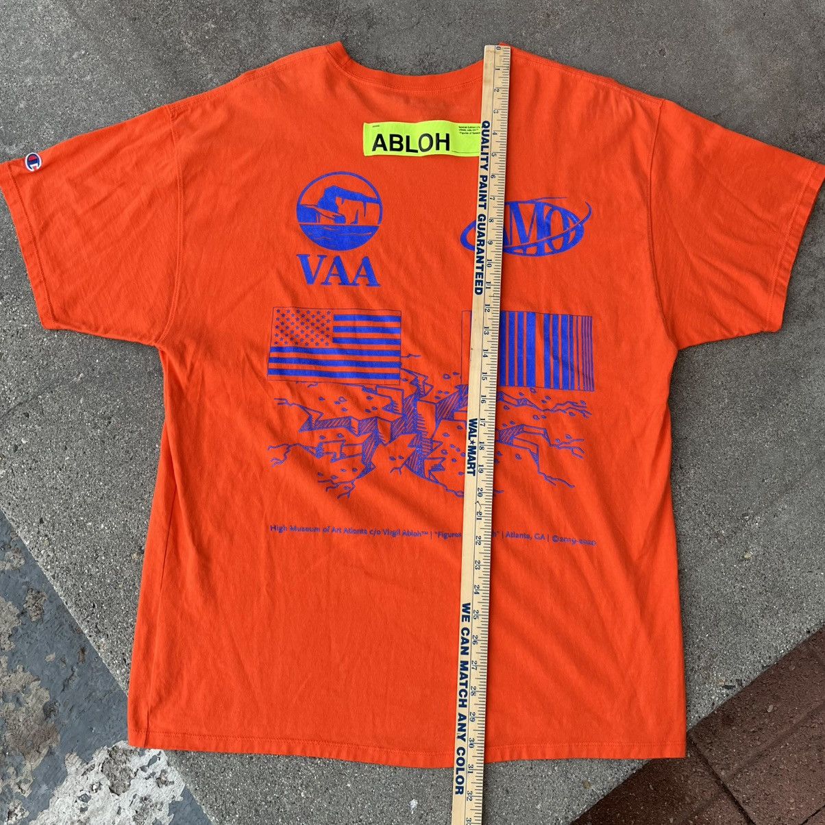 Virgil Abloh Canary Yellow x FOS Hyperbole VAA + AMO Tee Sz XL Size US XL / EU 56 / 4 - 4 Thumbnail