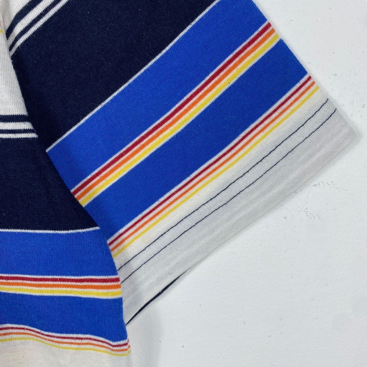 Vintage Vintage 00's PIPELINE Surf Striped Polo Shirt Large Size Size US L / EU 52-54 / 3 - 3 Thumbnail