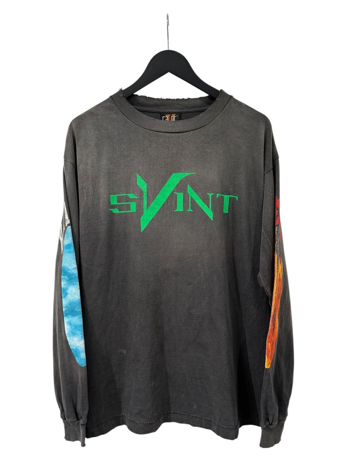 Saint Michael Vlone Heaven and Hell Longsleeve Size L