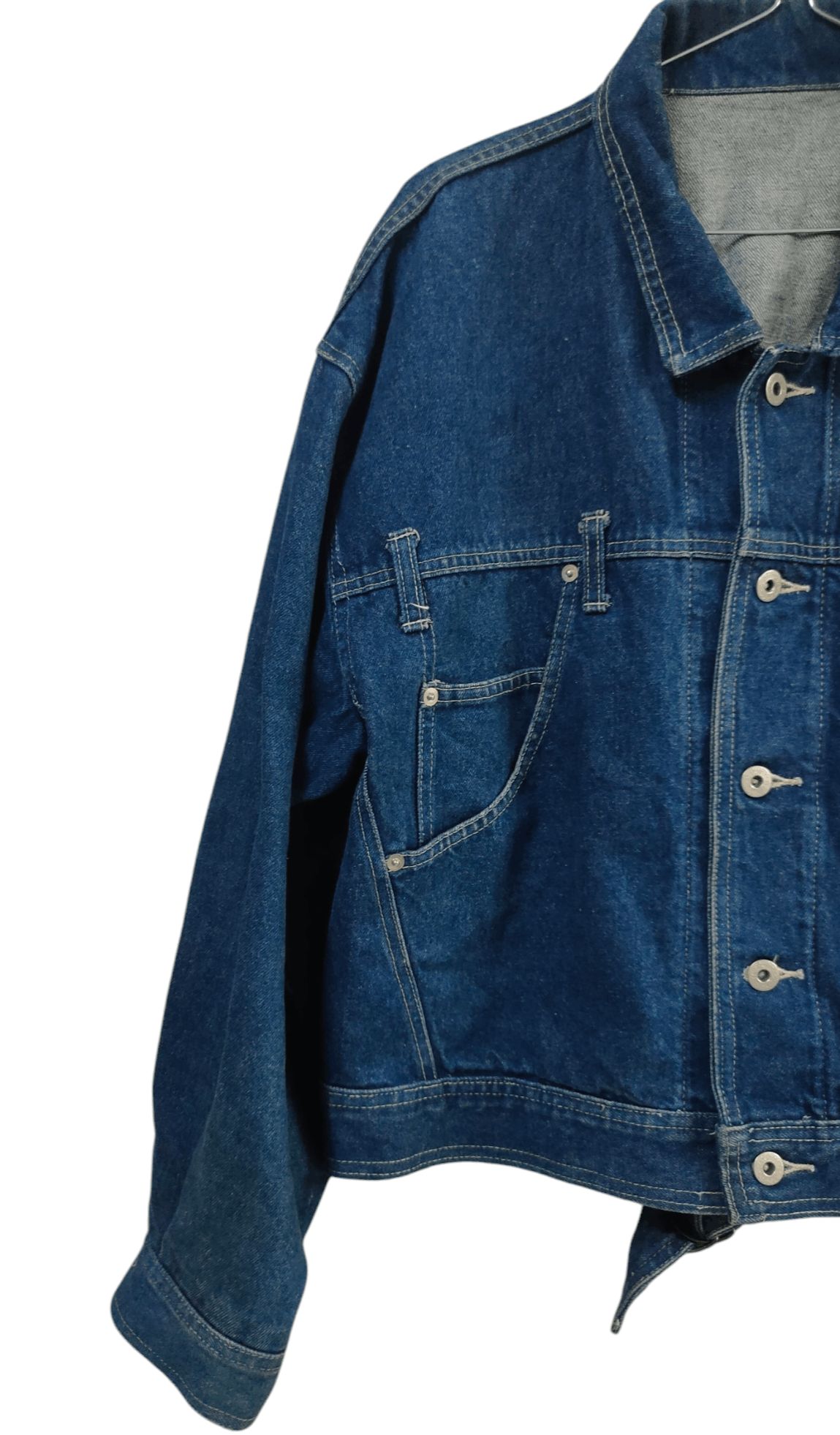 Japanese Brand × Vintage Vintage Denim jacket Moda by nancy house Size US XL / EU 56 / 4 - 6 Thumbnail