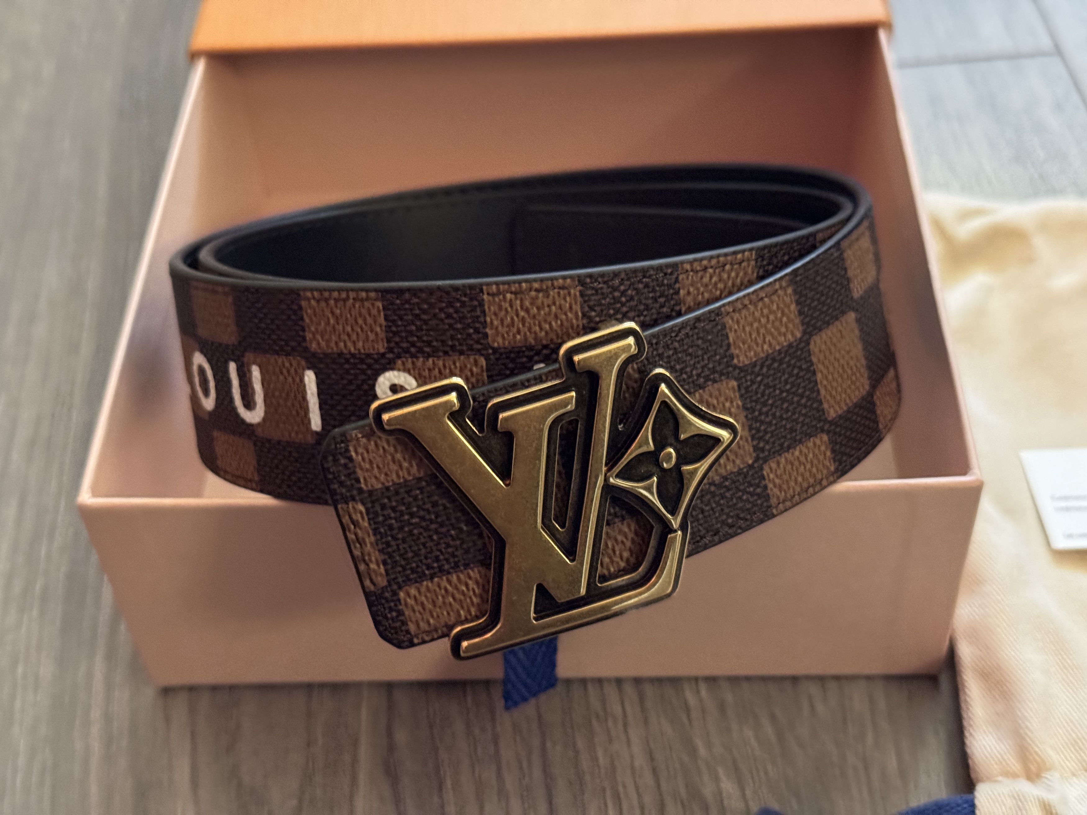 Louis Vuitton × Nigo LV Flower Damier Phriendship 40mm Reversible
