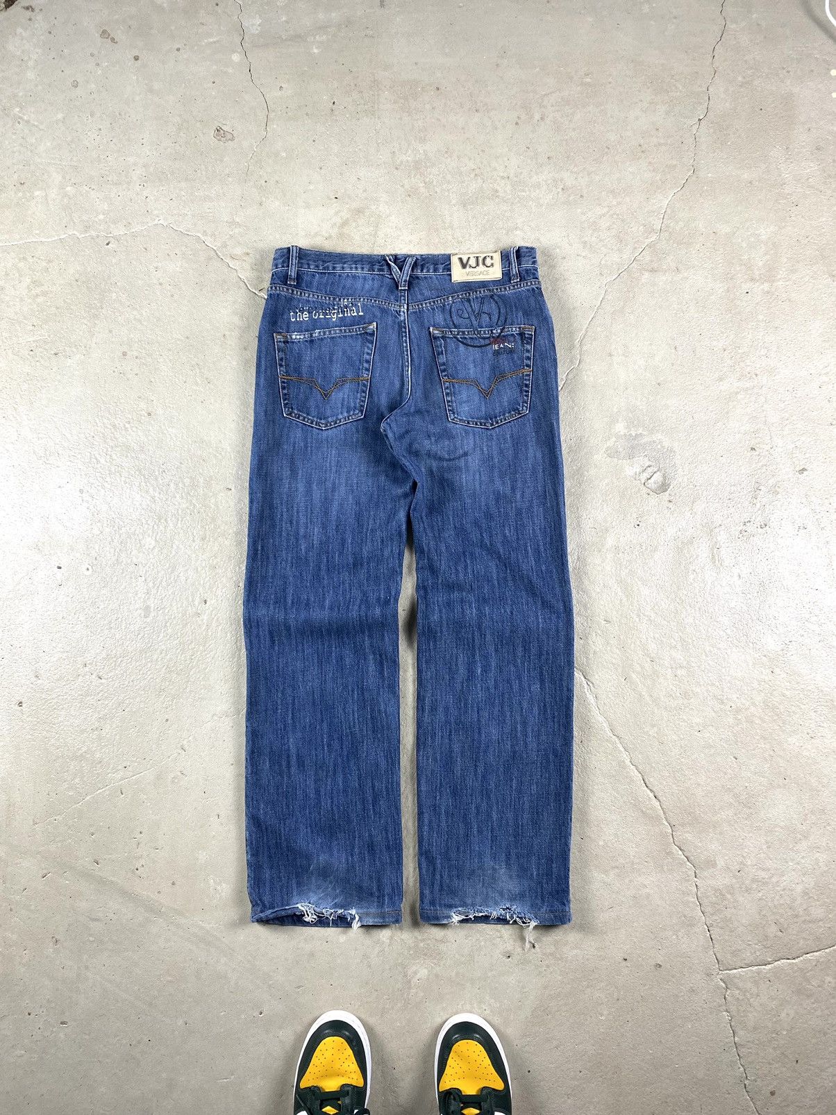 Versace Y2K Vintage Archive Versace Jeans Denim Pants Hype Size US 34 / EU 50 - 1 Thumbnail