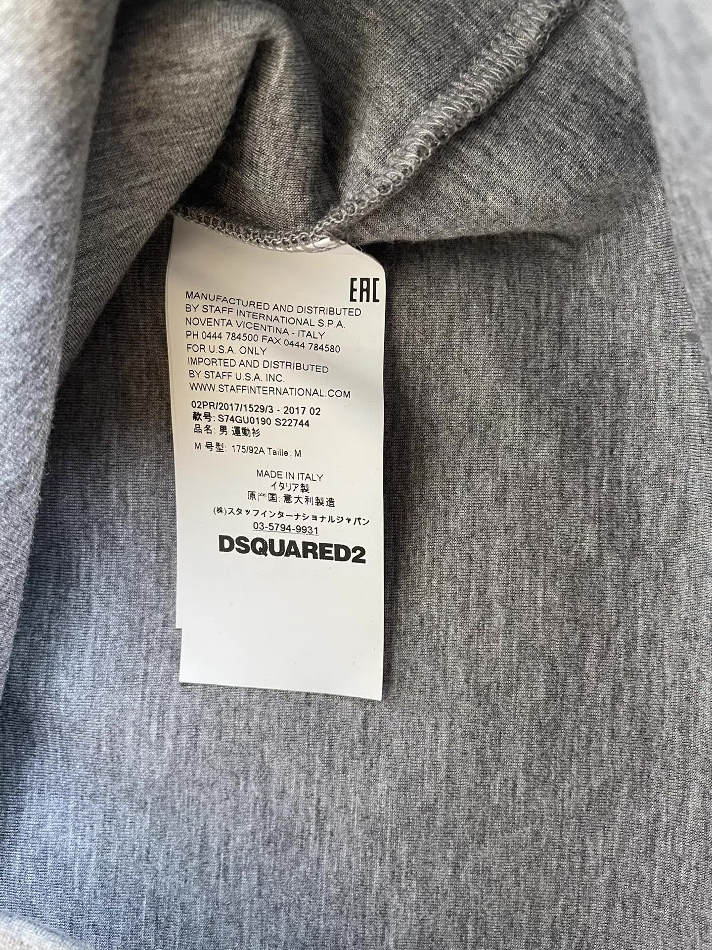 Dsquared2 DSQUARED2 Embroidered Deer Sweatshirt Q4 Size US M / EU 48-50 / 2 - 3 Thumbnail