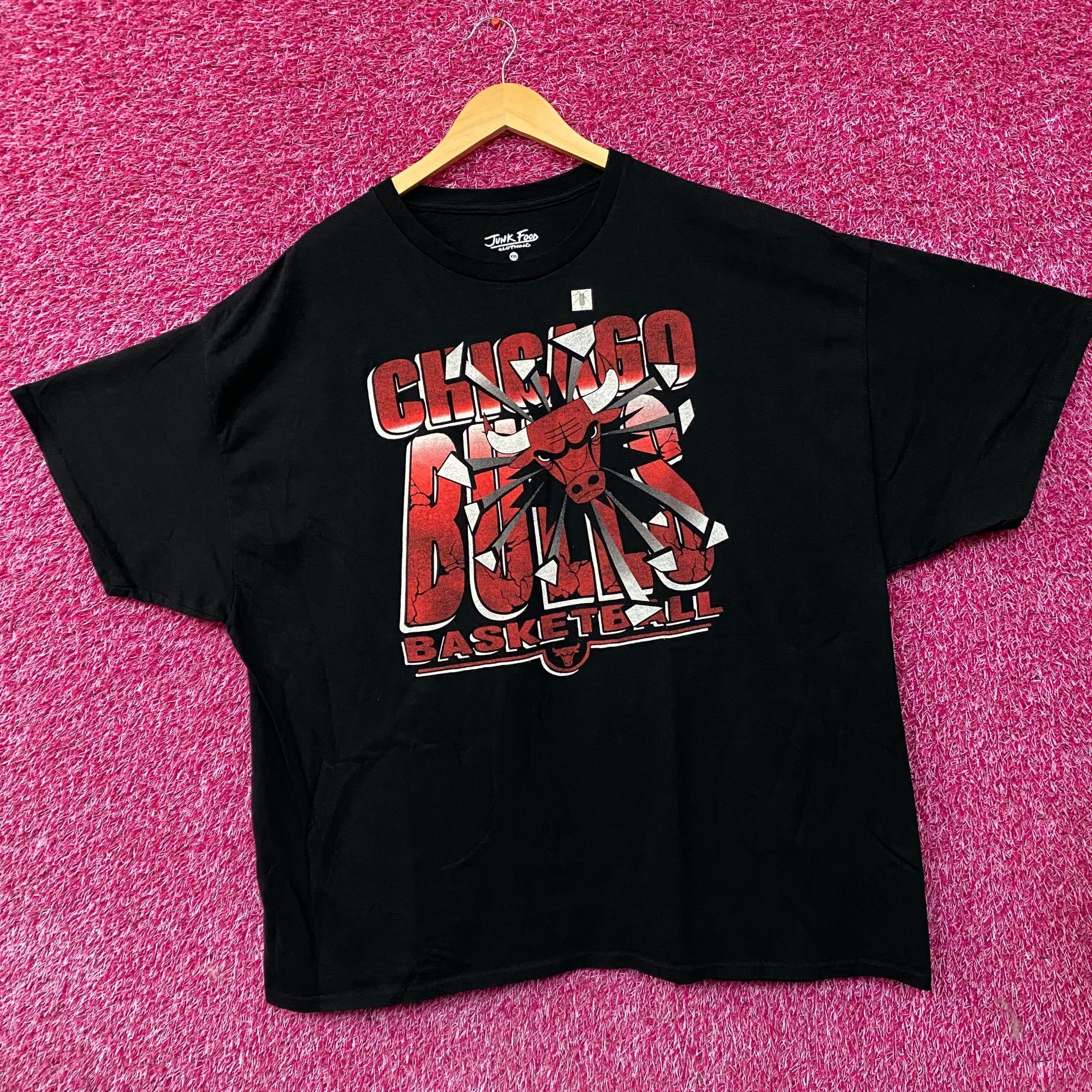 Junk Food Junk Food Clothing Chicago Bulls Break Through Graphic T-Shi Size US XXL / EU 58 / 5 - 3 Thumbnail