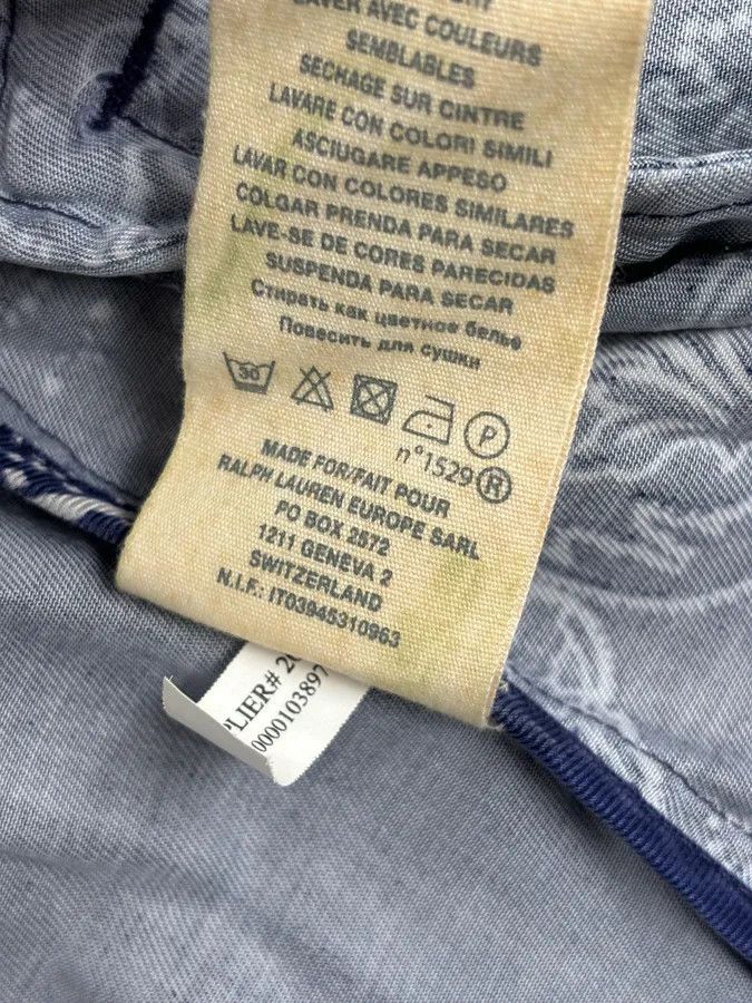 Polo Ralph Lauren 2010s Ralph Lauren Denim & Supply Bandana Patchwork Light Jacket Size S / US 4 / IT 40 - 11 Thumbnail