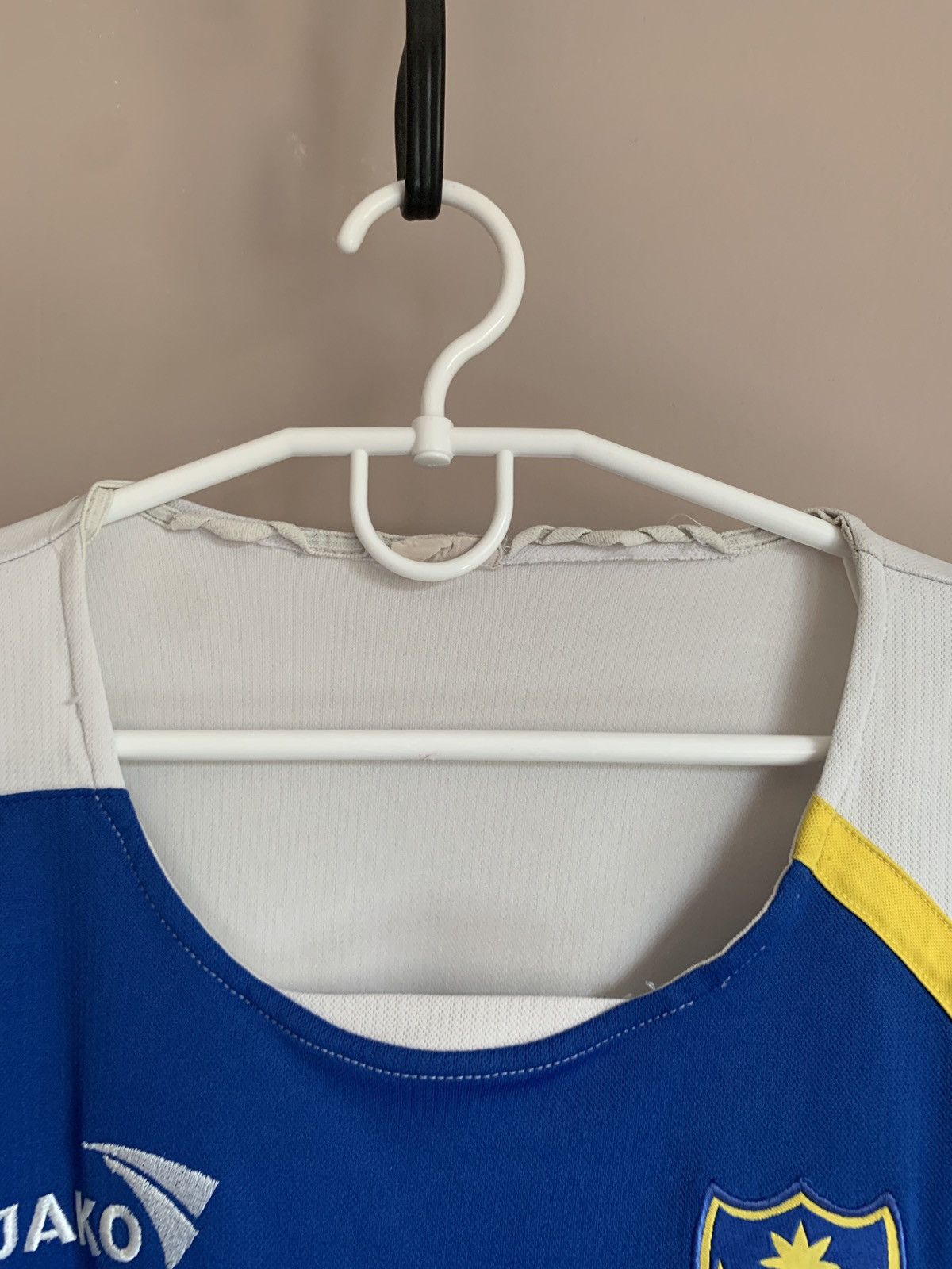 Vintage Portsmouth Home Football Shirt Jako Vintage Soccer Retro XL Size US XL / EU 56 / 4 - 9 Thumbnail
