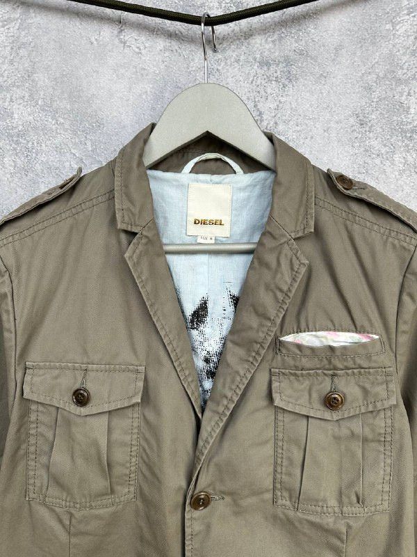 Diesel Diesel Safari/Field Khaki/Brown Millitary Jacket Army Size US M / EU 48-50 / 2 - 4 Thumbnail