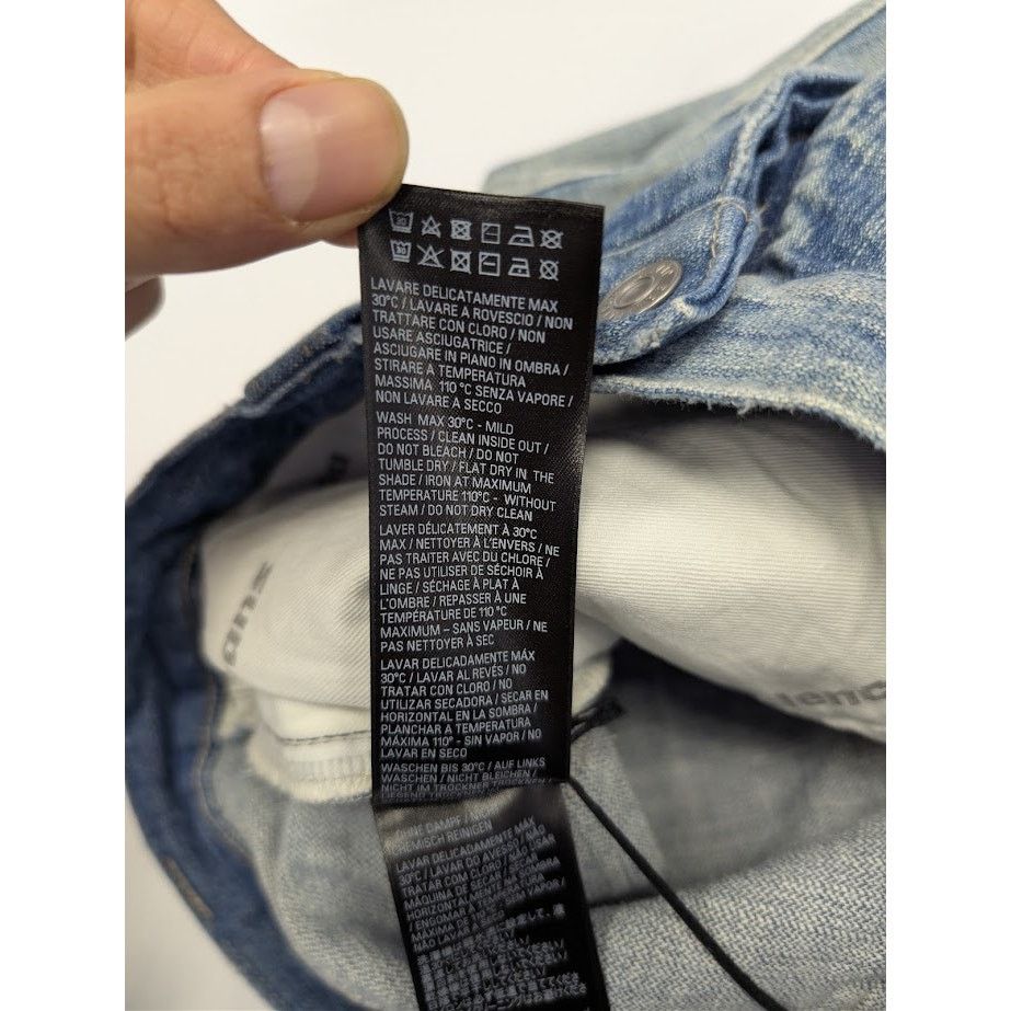 Balenciaga o1rshd1 Denim Shorts in Blue Size US 32 / EU 48 - 18 Thumbnail