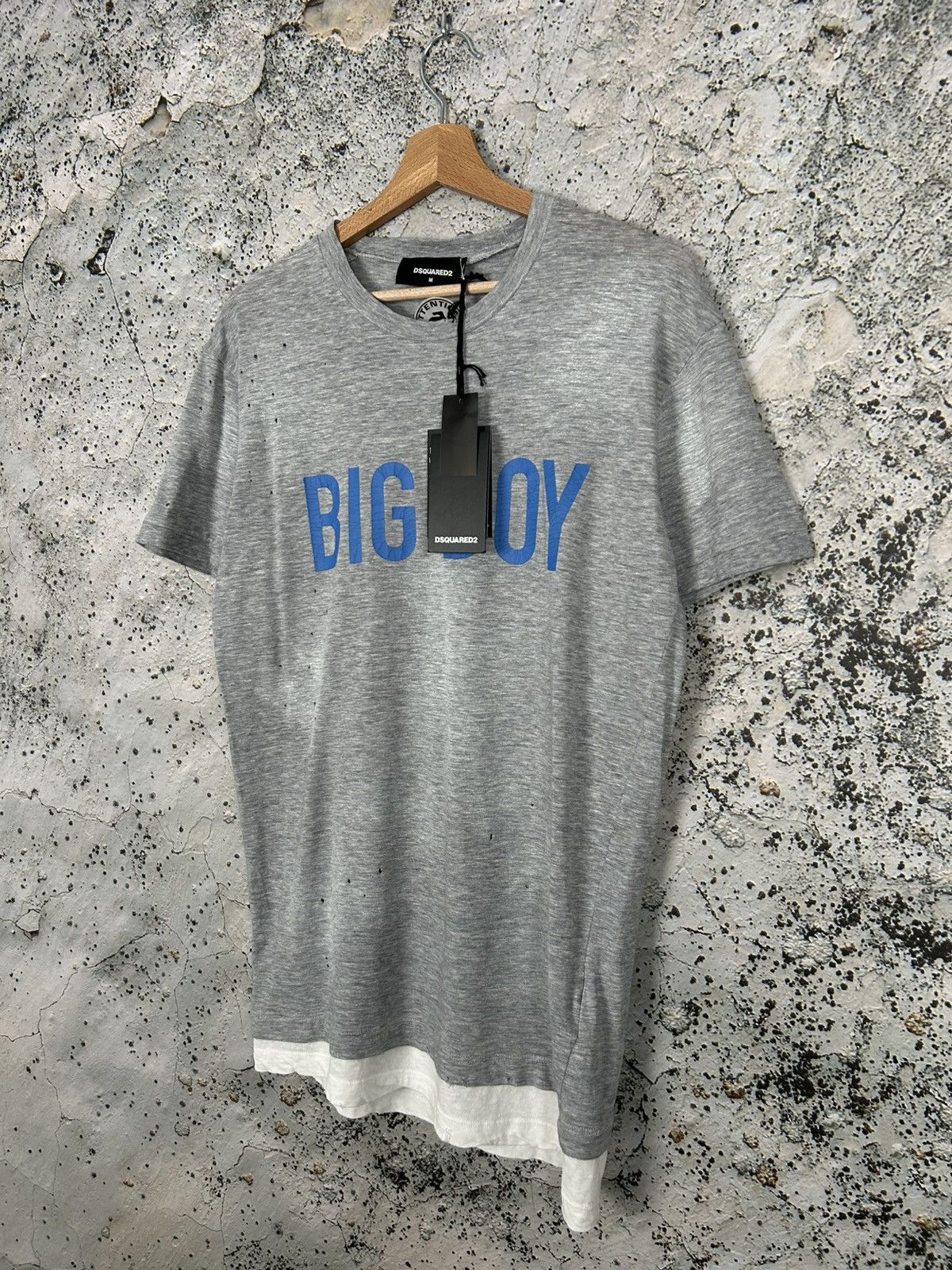 Dsquared2 Dsquared2 Big Boy Distressed Avant Garde Graphic Tee Rare Size US M / EU 48-50 / 2 - 2 Thumbnail