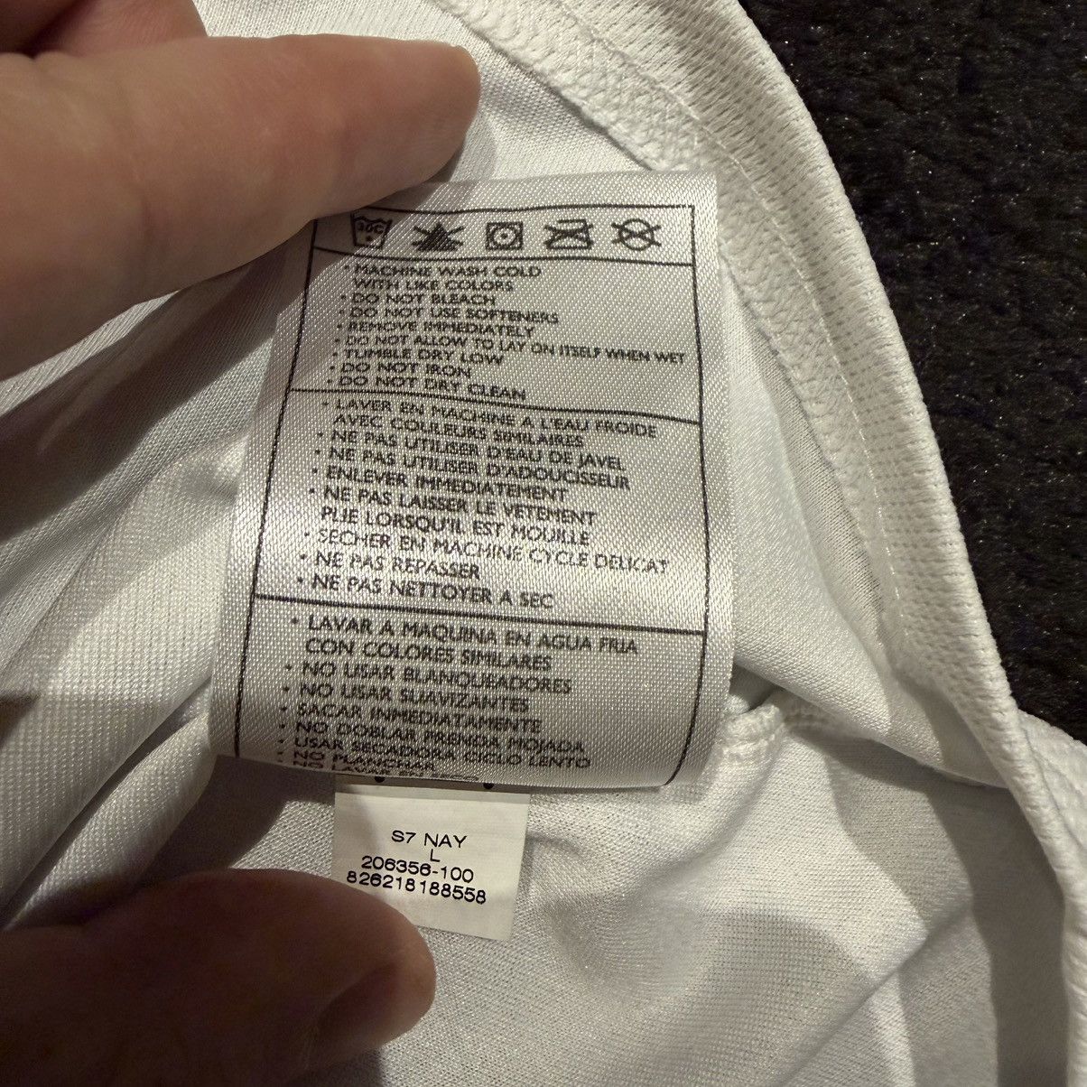 Nike White nike tiempo vintage jersey Size US L / EU 52-54 / 3 - 10 Thumbnail