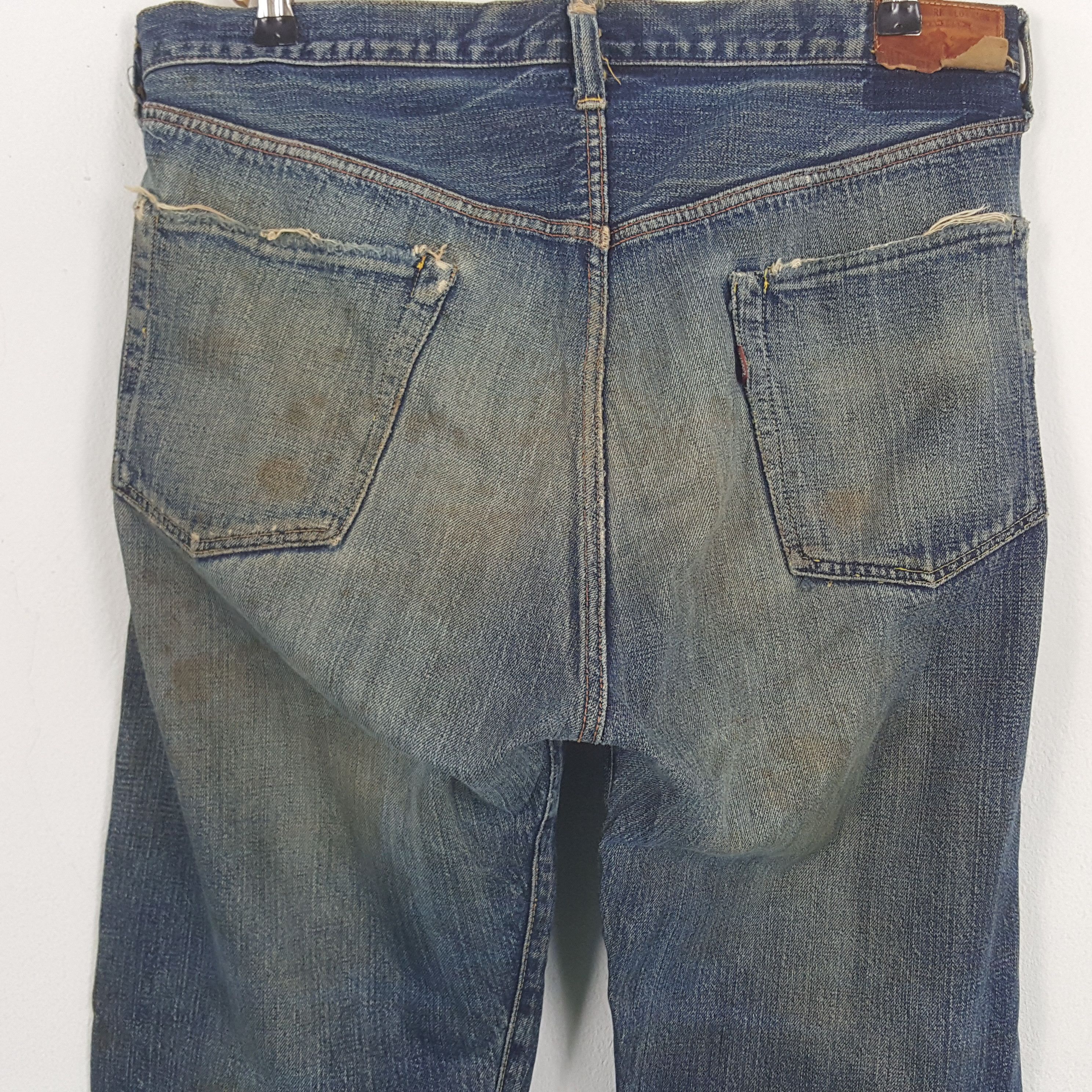 Japanese Brand × The Real McCoy's × Vintage Vintage McCoy's Selvedge Japanese Brand Denim Jeans Size US 35 - 5 Thumbnail