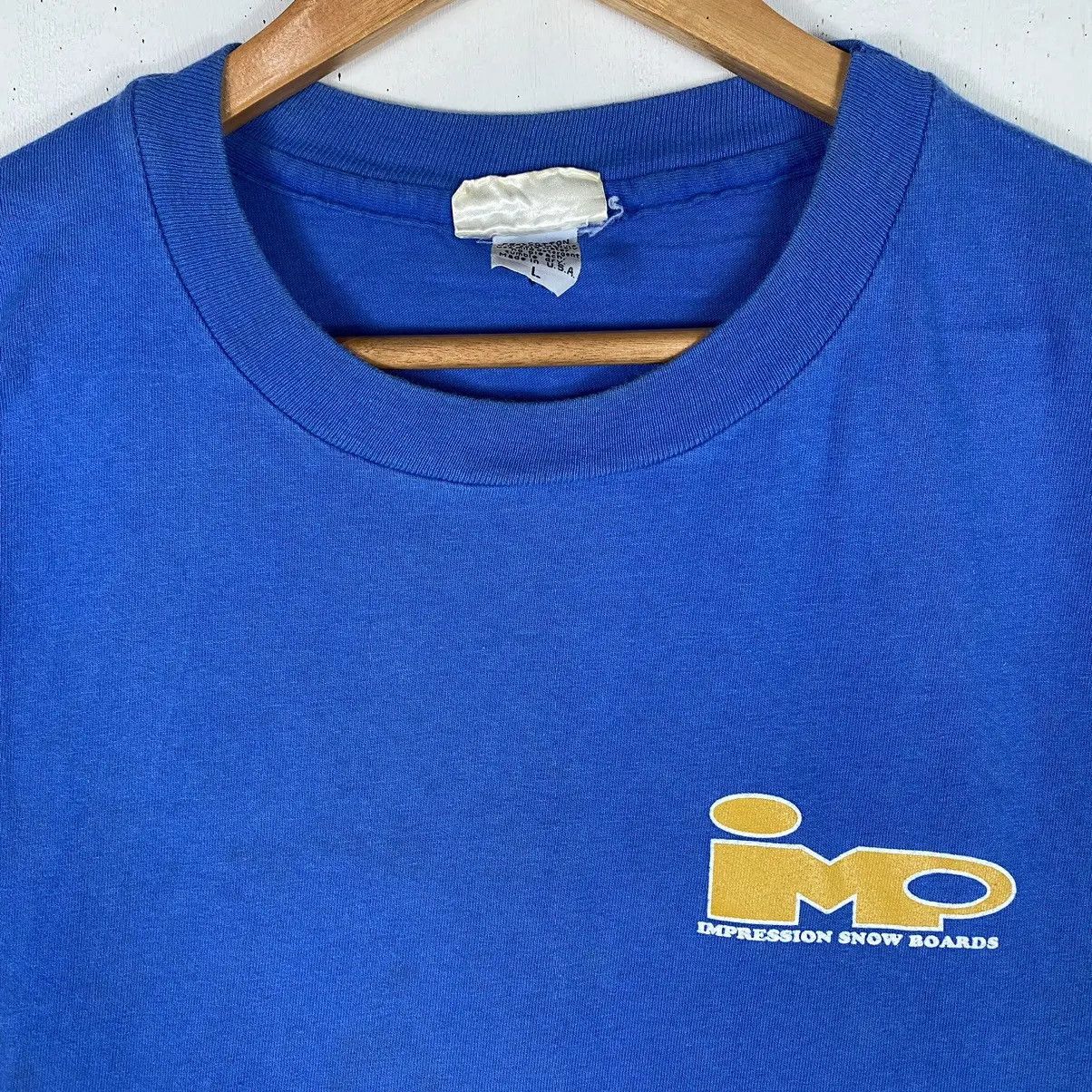 Other Vintage 90's IMPRESSION Snow Boards Bold Graphic Tee Size US L / EU 52-54 / 3 - 5 Thumbnail