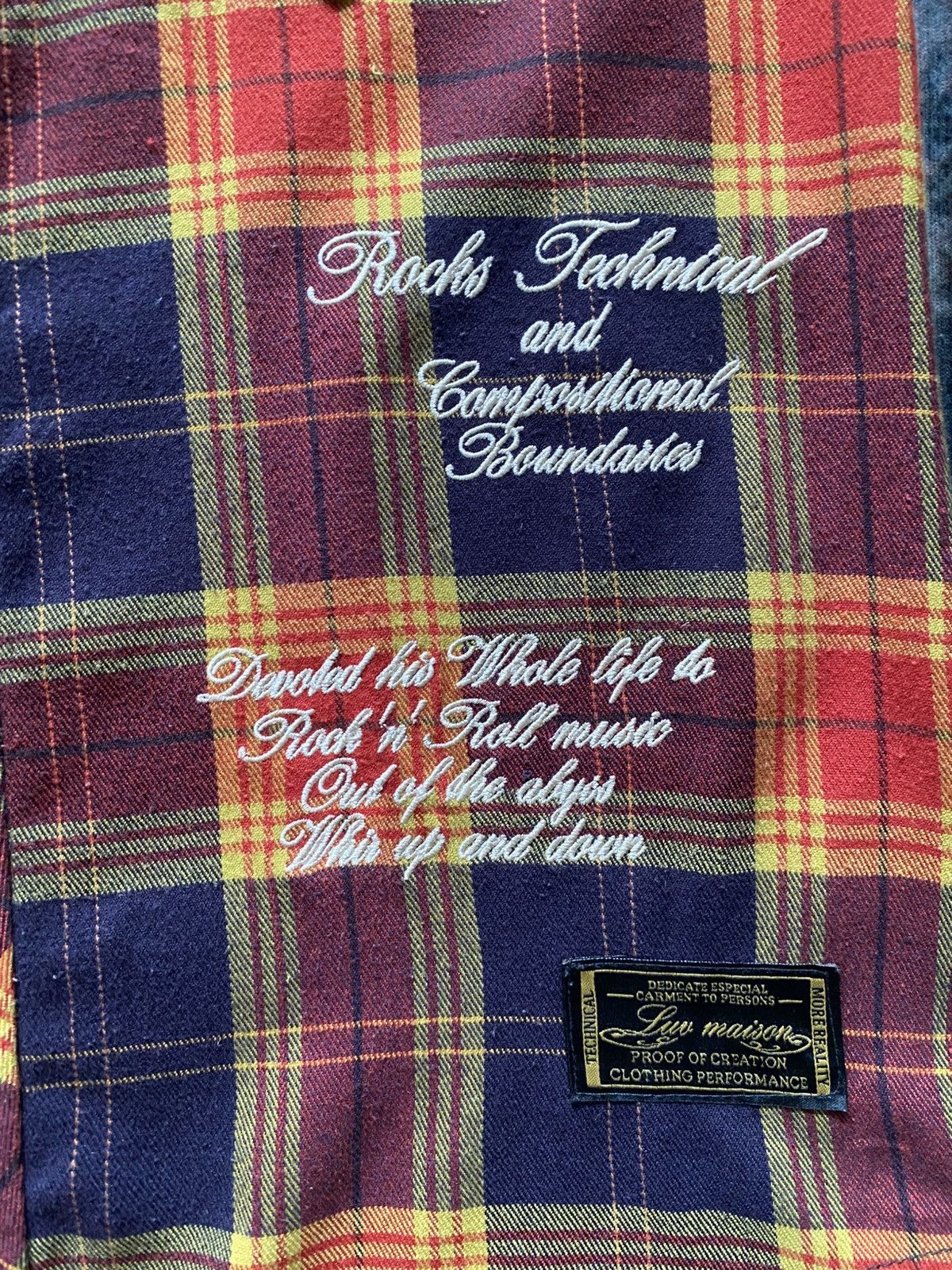 Other Y2K Luv Maison Jackrose Flannel Shirt Size US M / EU 48-50 / 2 - 3 Thumbnail