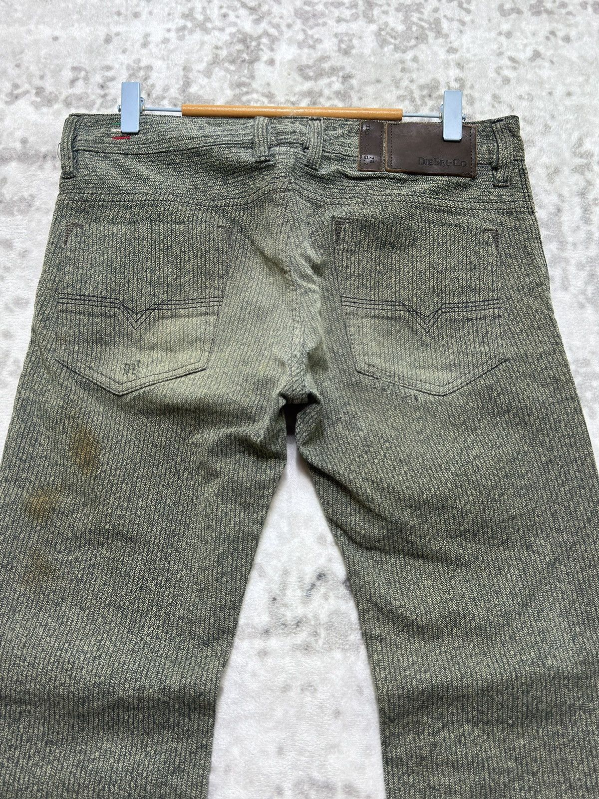 Diesel Diesel Safado Washed 0807M Regular Slim Straight Denim Jeans Size US 31 - 9 Thumbnail