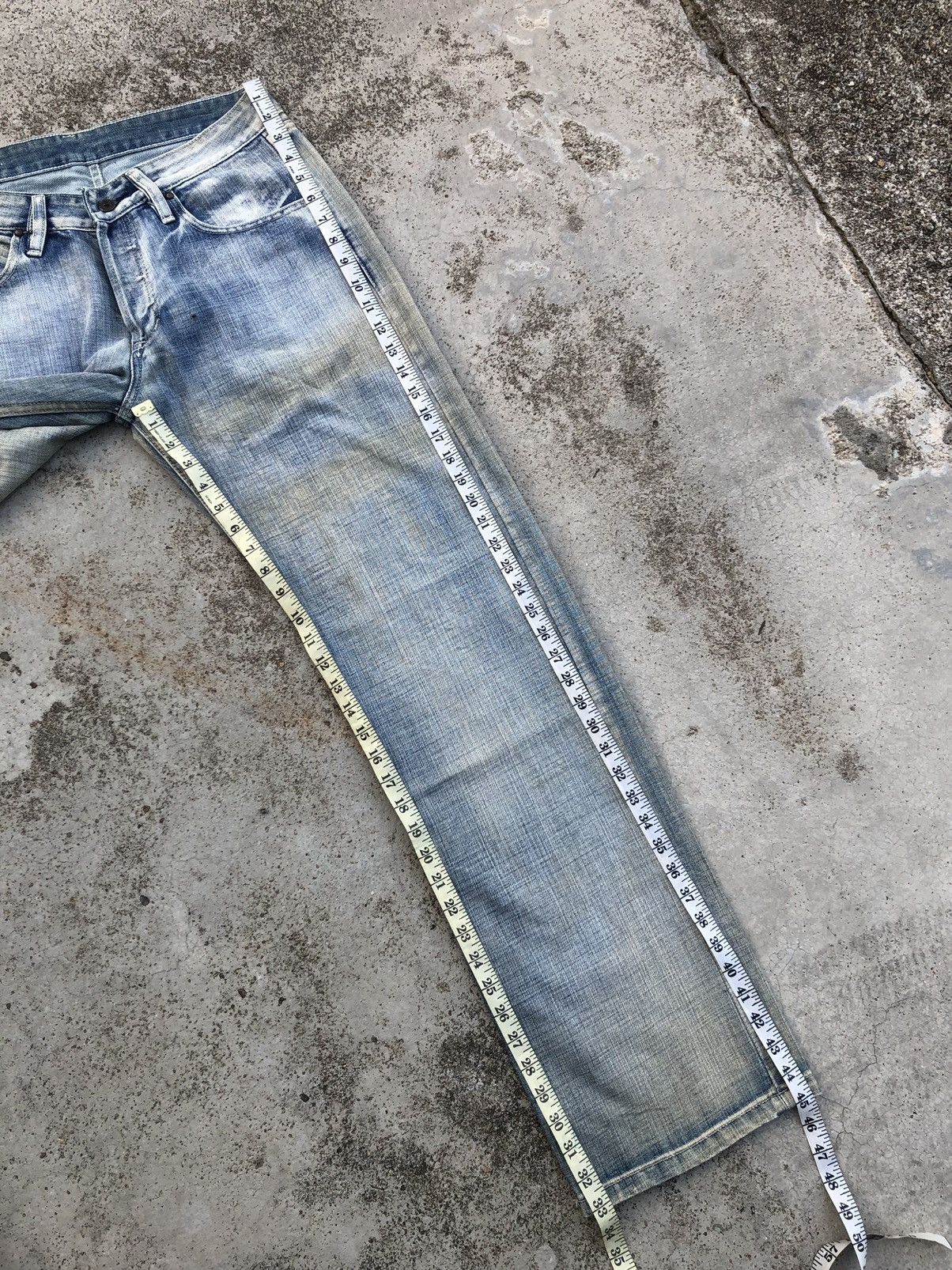 Diesel WIDE LEG RUSTY DENIM BY DIESEL Size US 33 - 15 Thumbnail
