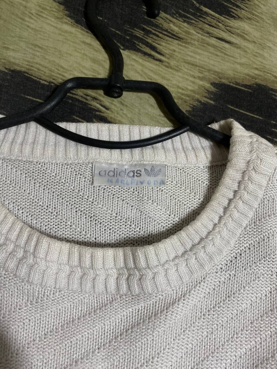 Adidas × Vintage Vintage Adidas 90s Knit Sweater Jumper Size US M / EU 48-50 / 2 - 8 Thumbnail