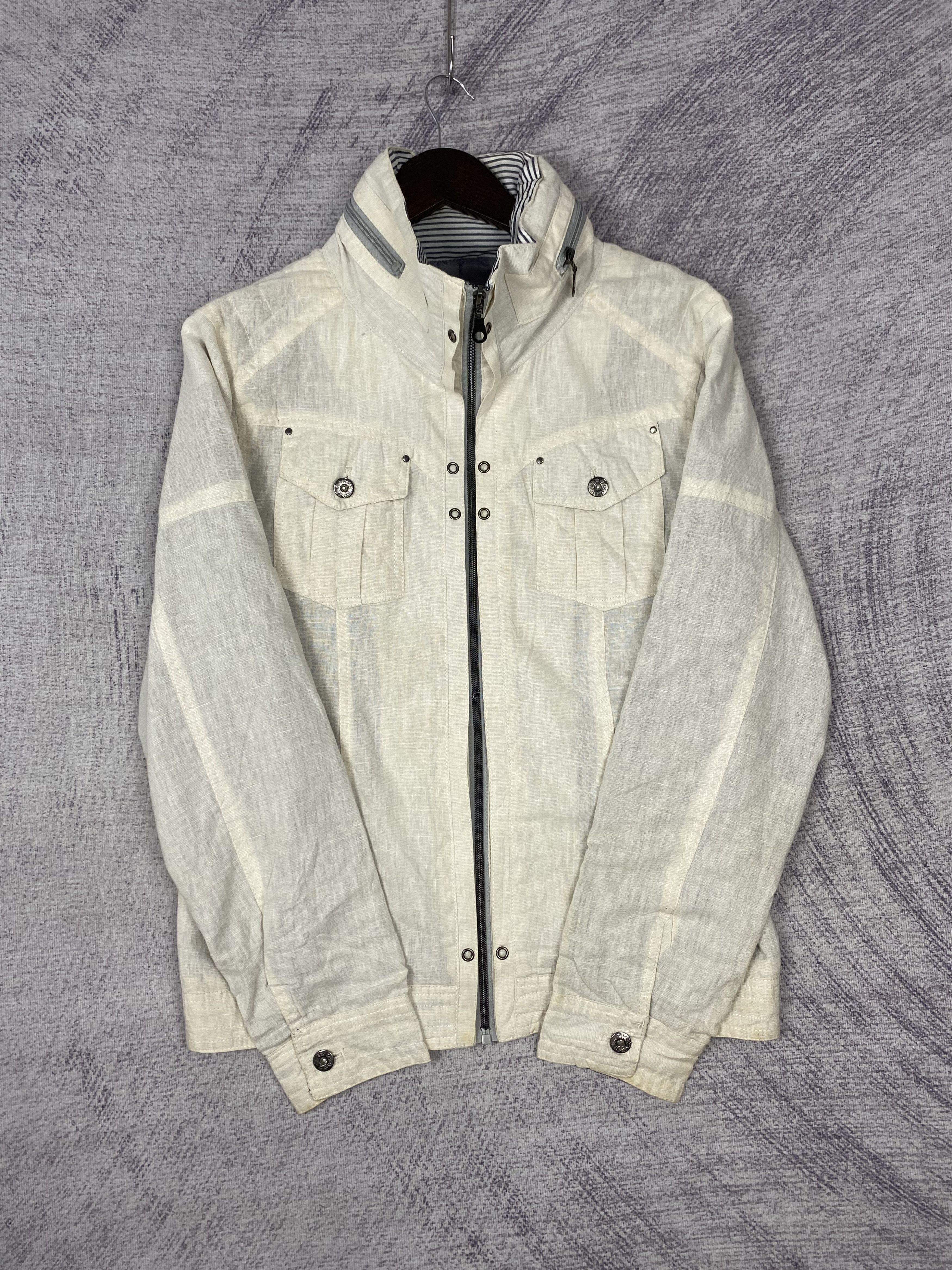 Japanese Brand Vintage Create Berefoot Multi Pocket Zip Up Light Jacket Size US L / EU 52-54 / 3 - 4 Thumbnail