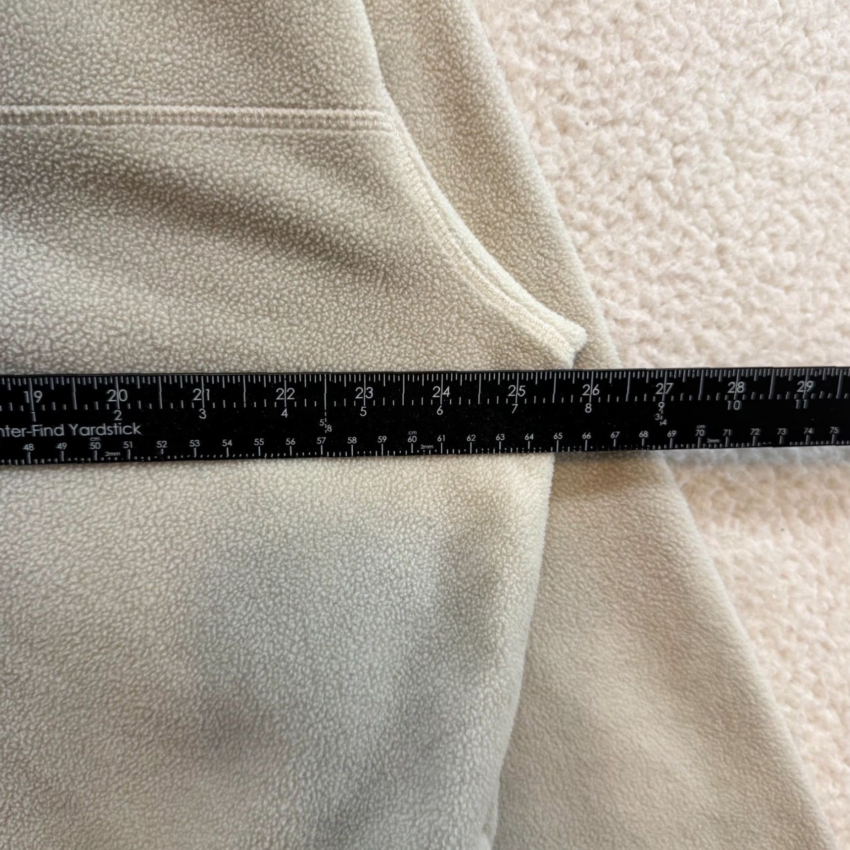 Vintage Y2K Vintage Fleece 1/4 Zip Pullover Sweater Jacket Large XL Mens Cream Beige Mens L Casual Grunge 1990s Beige Fleece Size US L / EU 52-54 / 3 - 4 Thumbnail
