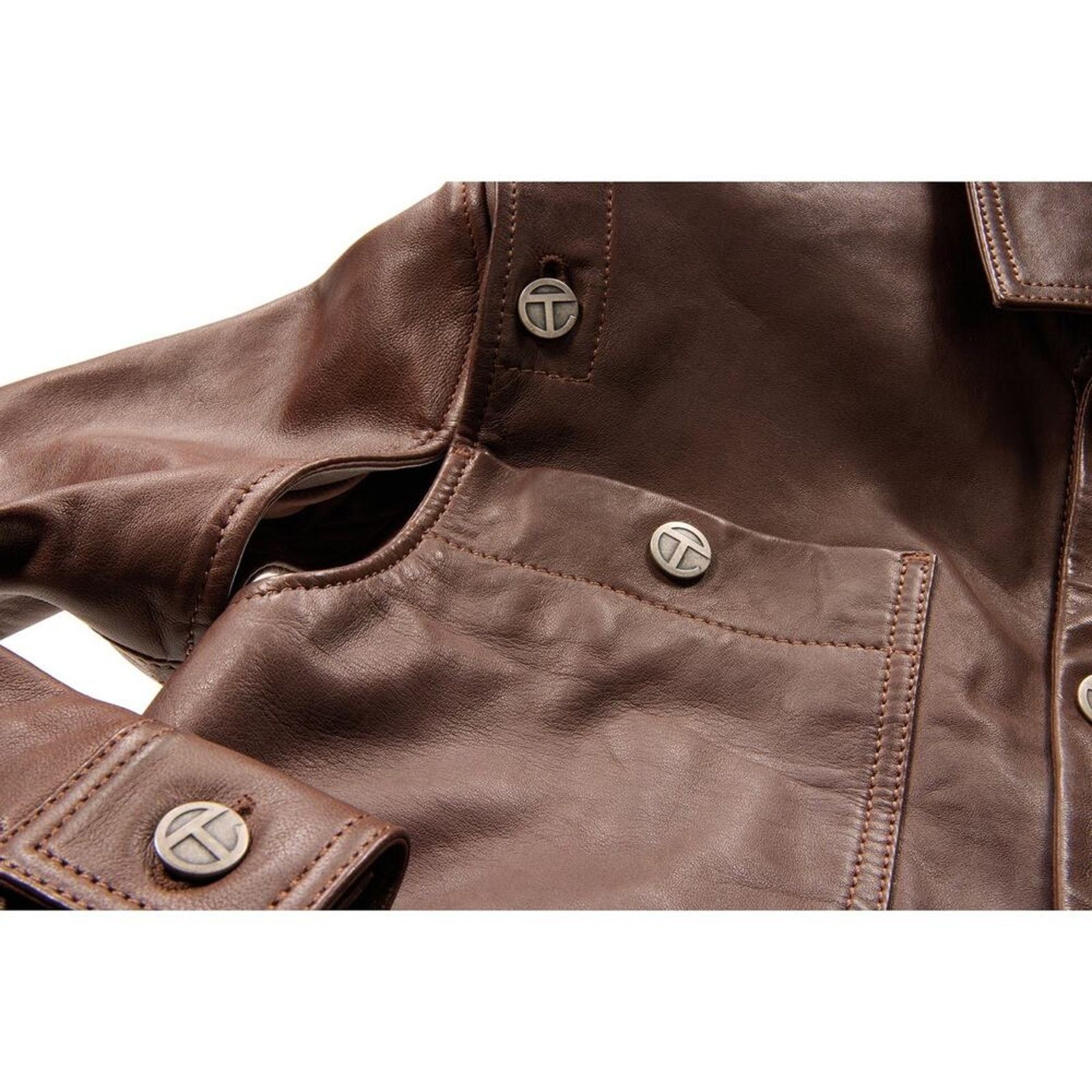 Telfar Telfar x Wilson’s Leather Detachable Sleeve Leather Jacket L Size US L / EU 52-54 / 3 - 9 Thumbnail