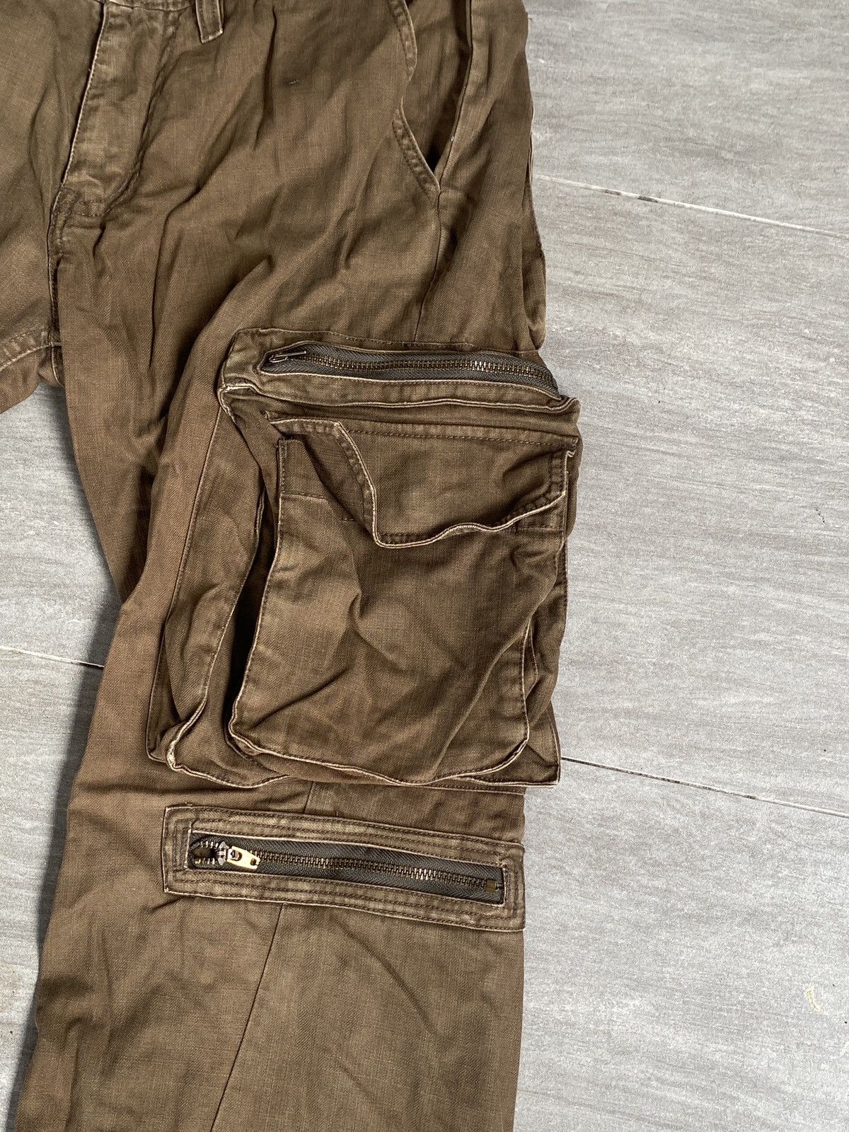 Japanese Brand × Takeo Kikuchi RETRO PUNK🔥Cargo Pant Multipocket by Takeo Kikuchi Size US 30 / EU 46 - 3 Thumbnail