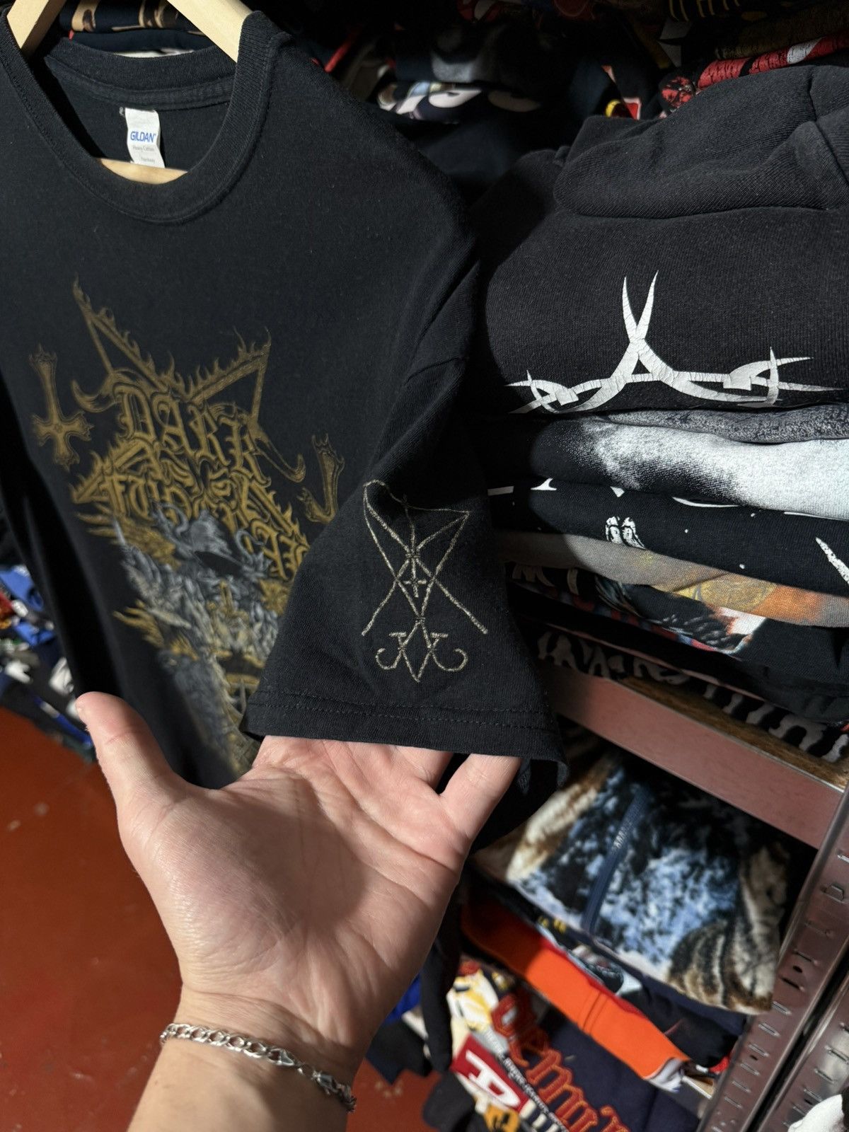 Band Tees Vintage Dark Funeral 25 Years Of Satanic Symphonies T-Shirt Size US L / EU 52-54 / 3 - 6 Thumbnail