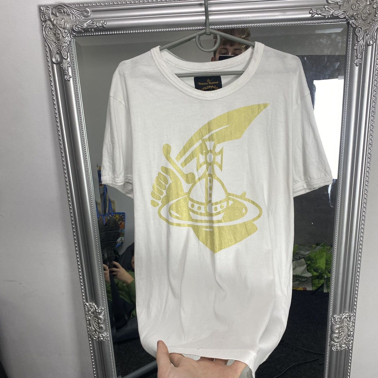 Vivienne Westwood Vivienne Westwood T shirt Anglomania Big Logo Hype Y2K Size US XL / EU 56 / 4 - 3 Thumbnail