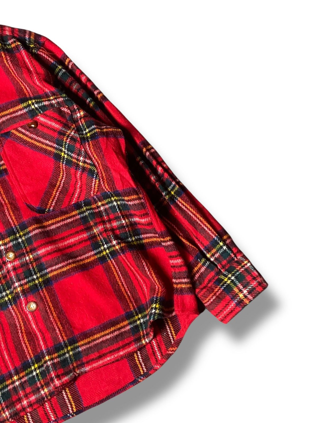 Edwin Edwin Outdoor Clothing Checkered Wool Flannel Shirt (150) Size US M / EU 48-50 / 2 - 3 Thumbnail