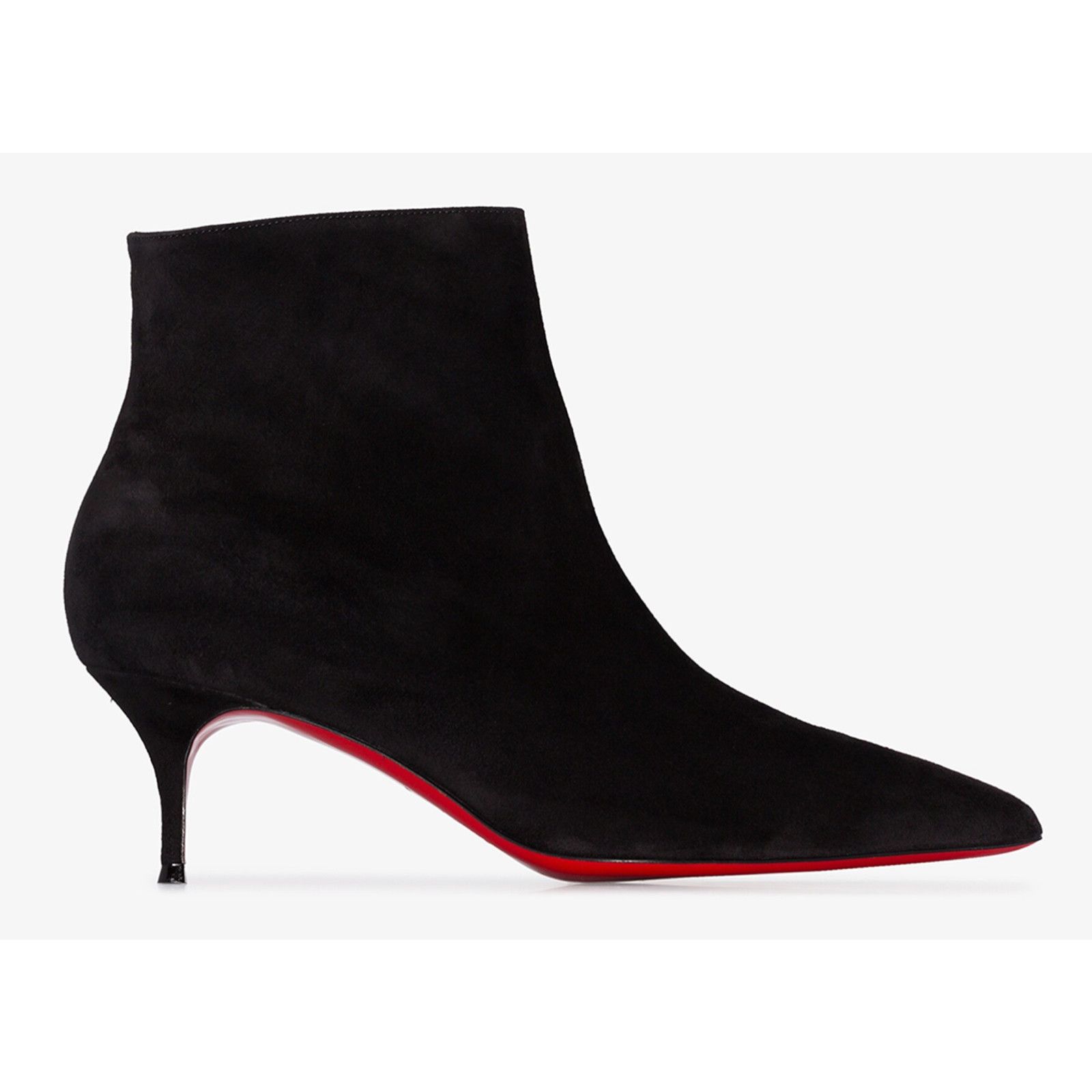 Christian Louboutin So Kate Booty 55 Black Suede Ankle