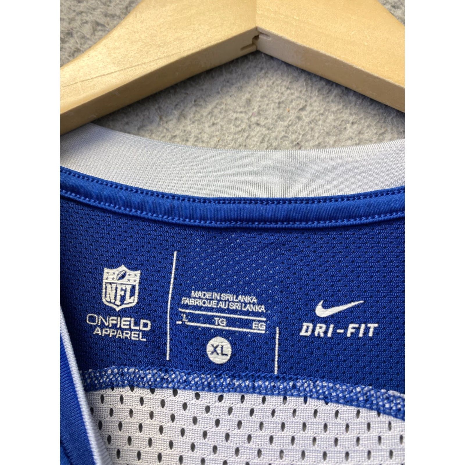 Nike Nike Colts T-Shirt Men’s XL Blue NFL Heatgear Size US XL / EU 56 / 4 - 4 Thumbnail