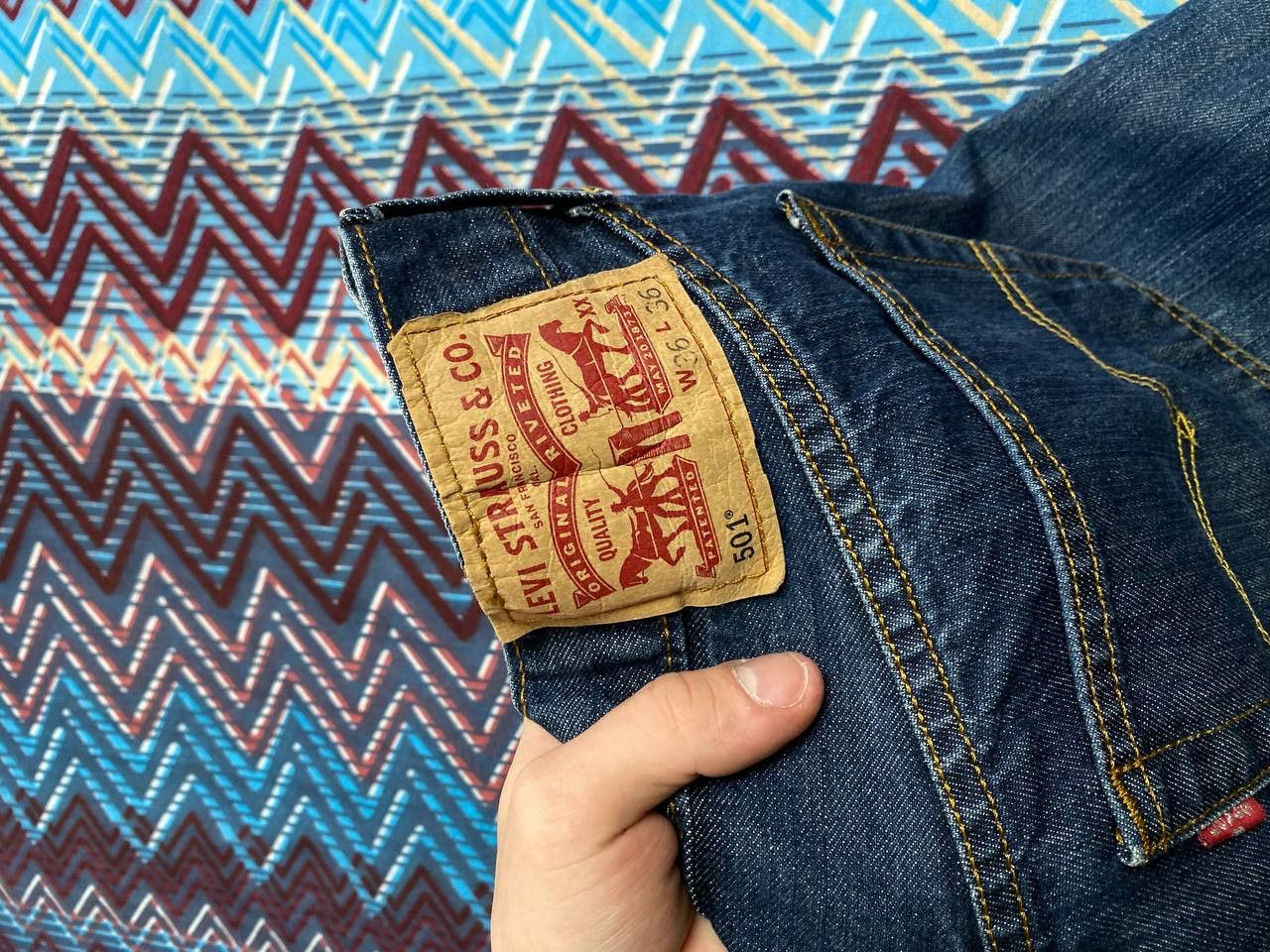 Japanese Brand × Levi's Vintage Levi's 501 Washed Black Denim Buggy Jeans Size US 36 / EU 52 - 3 Thumbnail