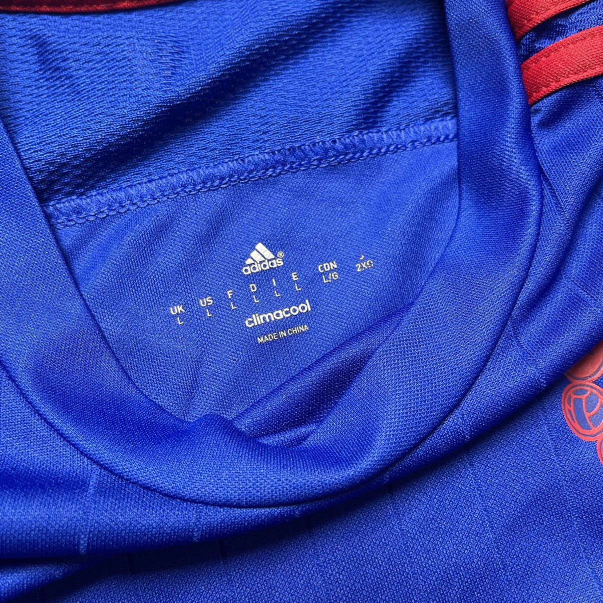 Adidas MANCHESTER UNITED ADIDAS 2015/2016 FOOTBALL TRAINING JERSEY Size US L / EU 52-54 / 3 - 4 Thumbnail