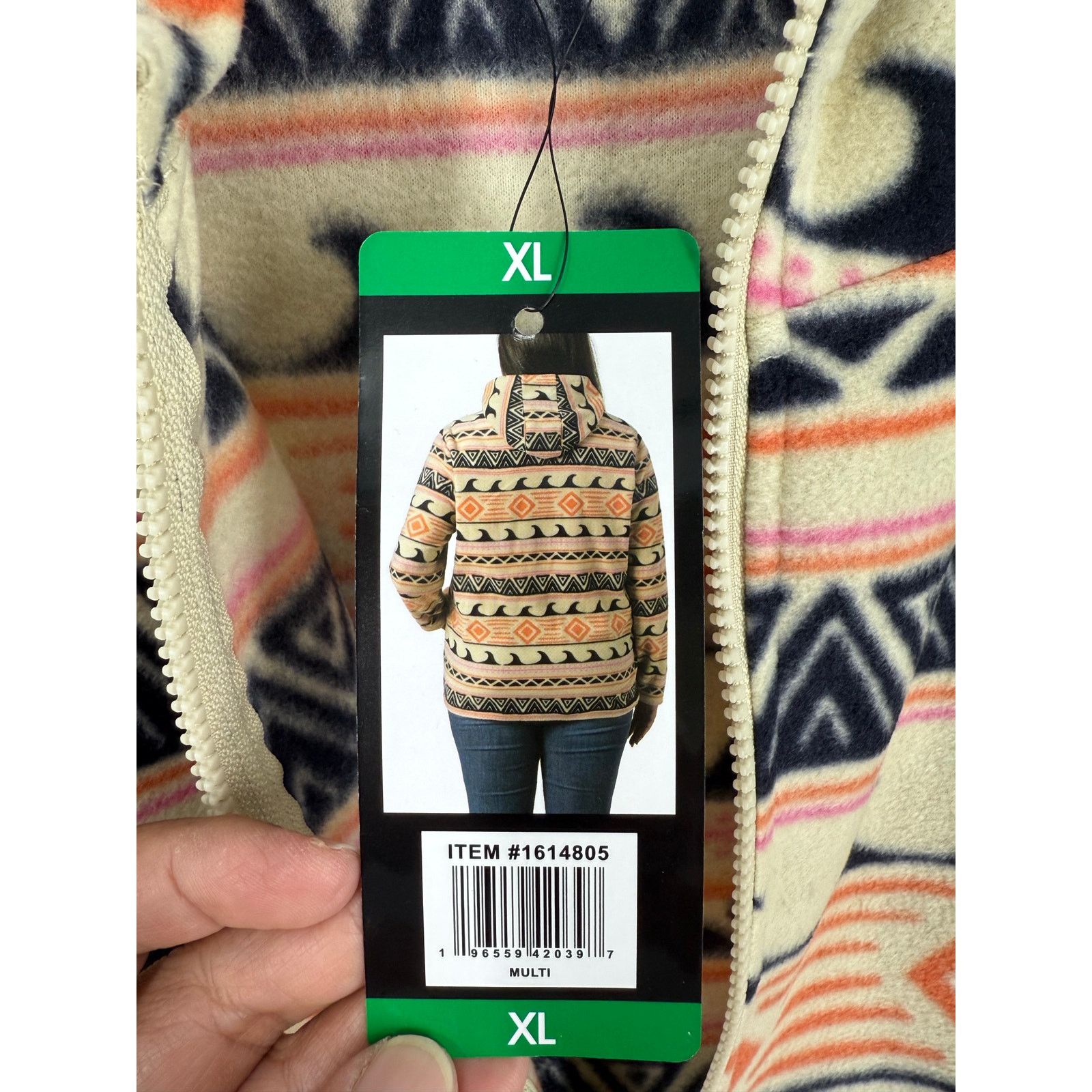 Other NEW O’Neill Womens Lightweight Fleece MultiColor Pullover XL Size XL / US 12-14 / IT 48-50 - 8 Thumbnail