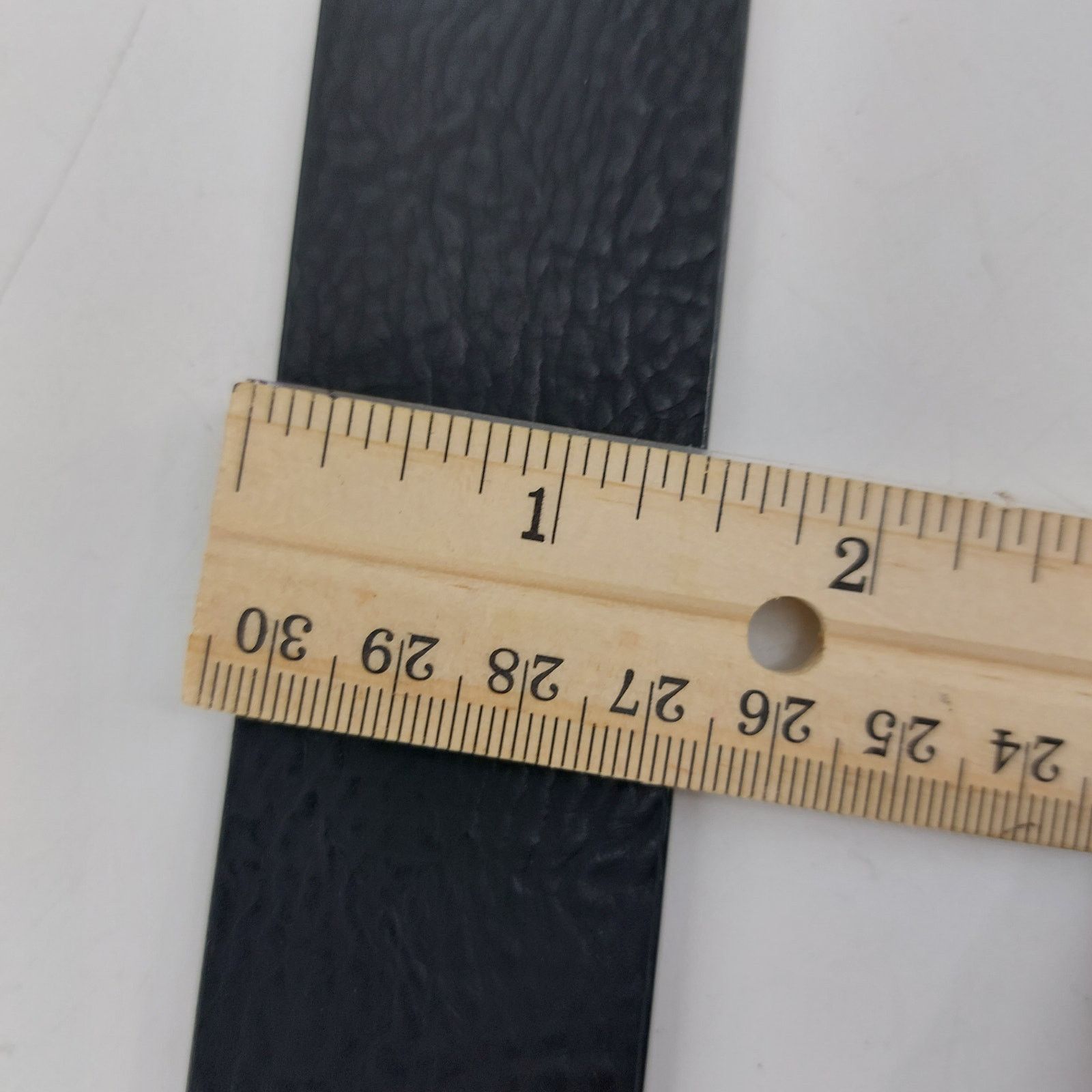 Levi's Levis Belt Black Brown Silver Tone Buckle 42-44 XL Men's Size 42 - 8 Thumbnail