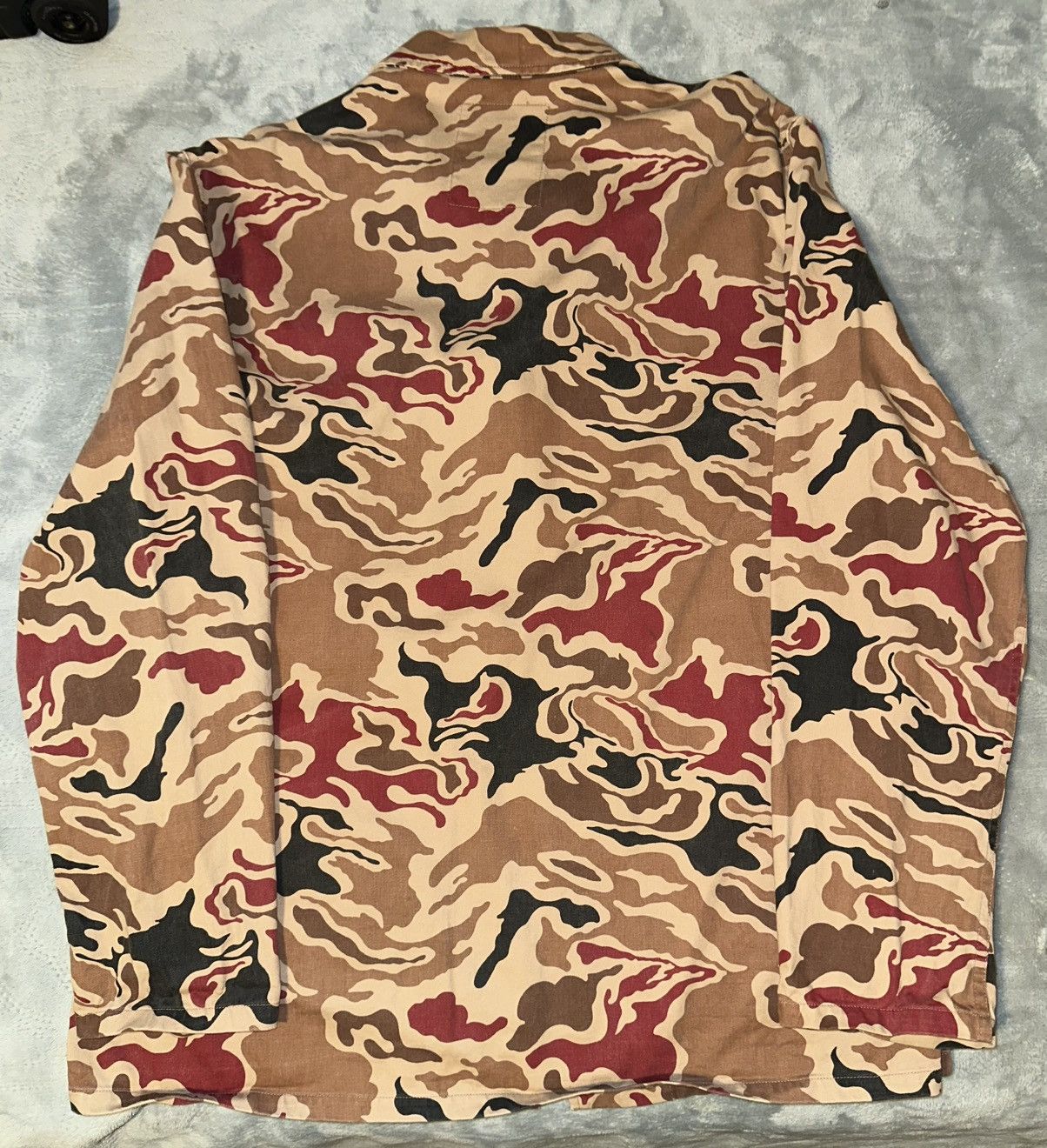 Supreme Supreme SS13 Red Camo Utility Jacket Size US XL / EU 56 / 4 - 2 Thumbnail