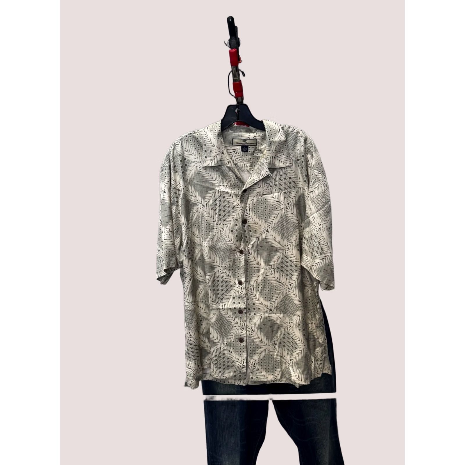 Tommy Bahama Tommy Bahama Shirt Short Sleeve Button Up Pattern M Multicolor Mens Silk Artwork Shirt Size US M / EU 48-50 / 2 - 1 Thumbnail