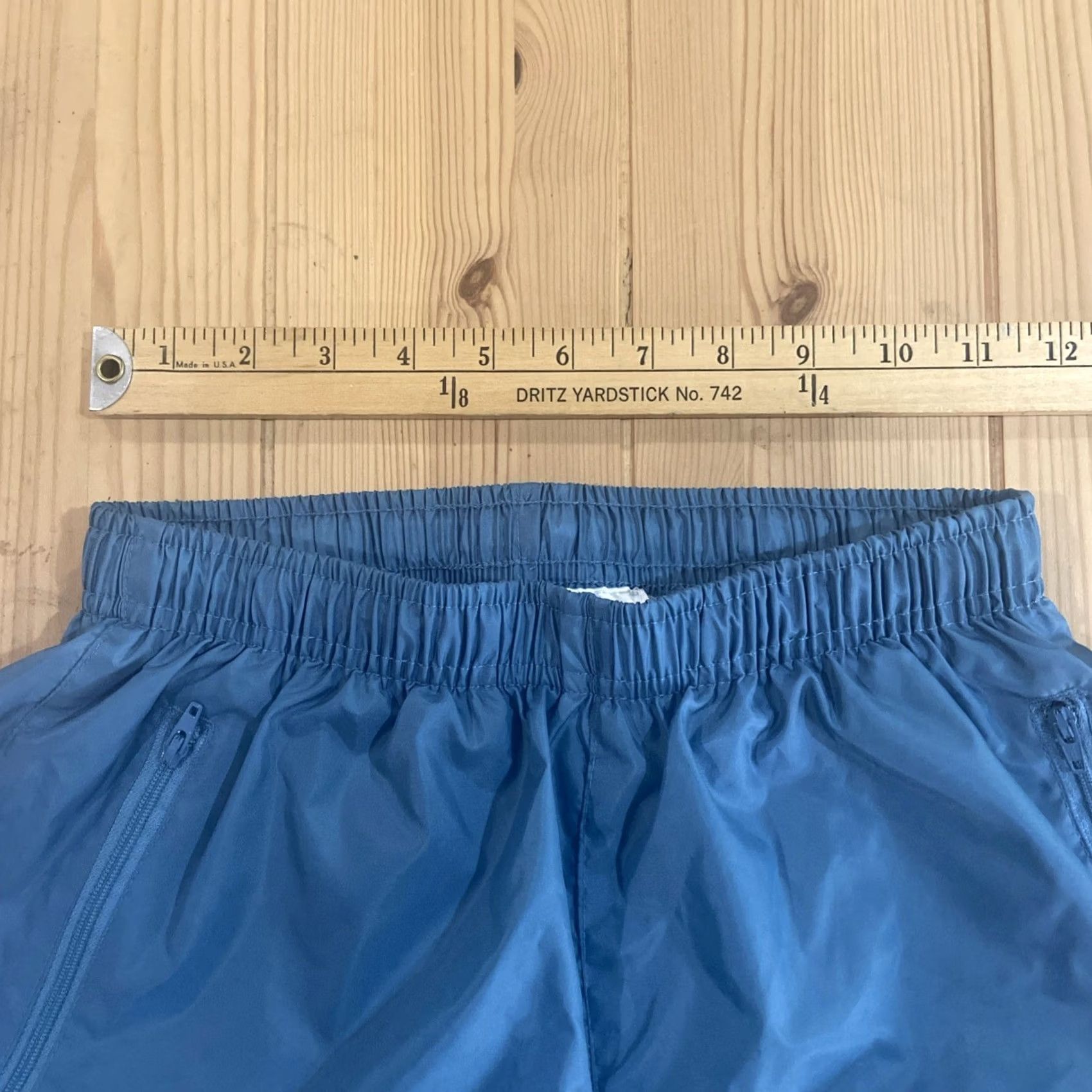 Nike Nike Track Pants Women's XS Blue Logo Flaws Baggy Tapered 28in Lined Activewear Nike Air Size 26" / US 2 / IT 38 - 3 Thumbnail