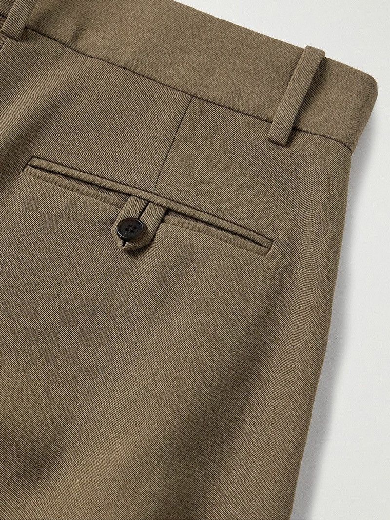 The Row The Row Mens Berkel Trousers size US 34 in Khaki Beige Size US 34 / EU 50 - 13 Thumbnail