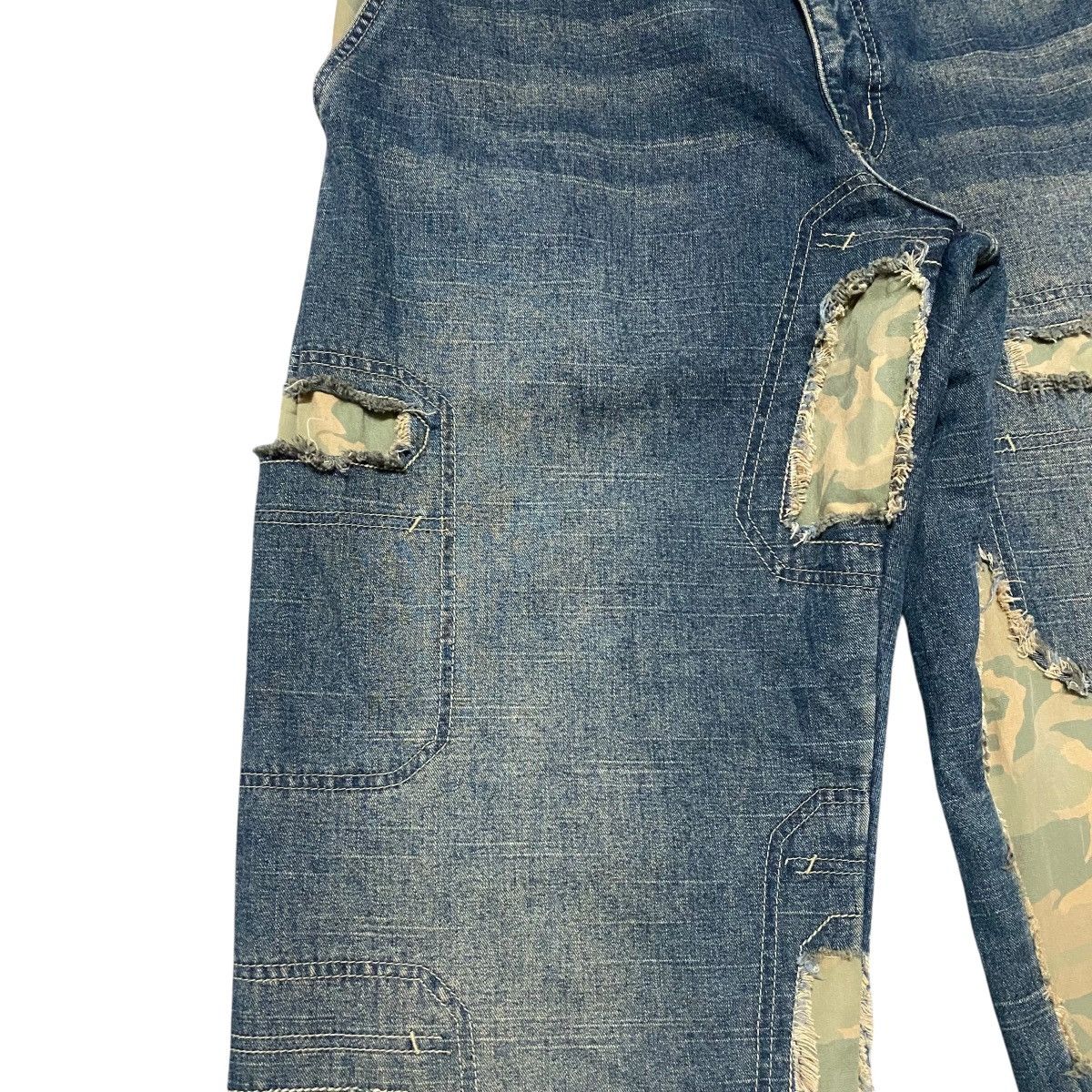 Dr. Denim Vintage Dr. Denim Baggy Patchwork Jeans Size US 34 / EU 50 - 6 Thumbnail