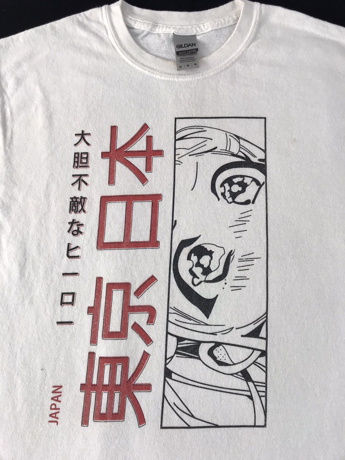 Anime Anime Manga Fearless Hero Tokyo Japan Eyes Printed Tee Size US M / EU 48-50 / 2 - 4 Thumbnail