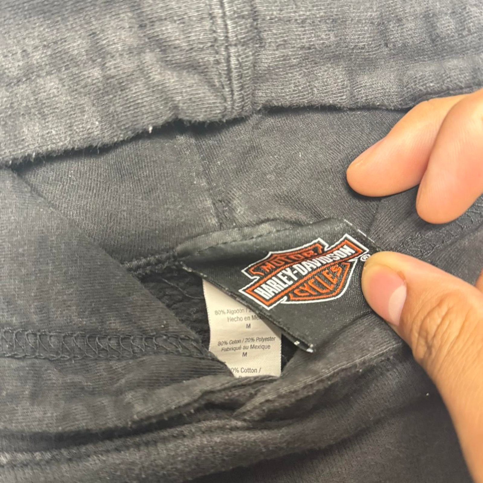 Harley Davidson Harley-Davidson Saddleback Utah Hoodie Black Size M Size US M / EU 48-50 / 2 - 3 Thumbnail