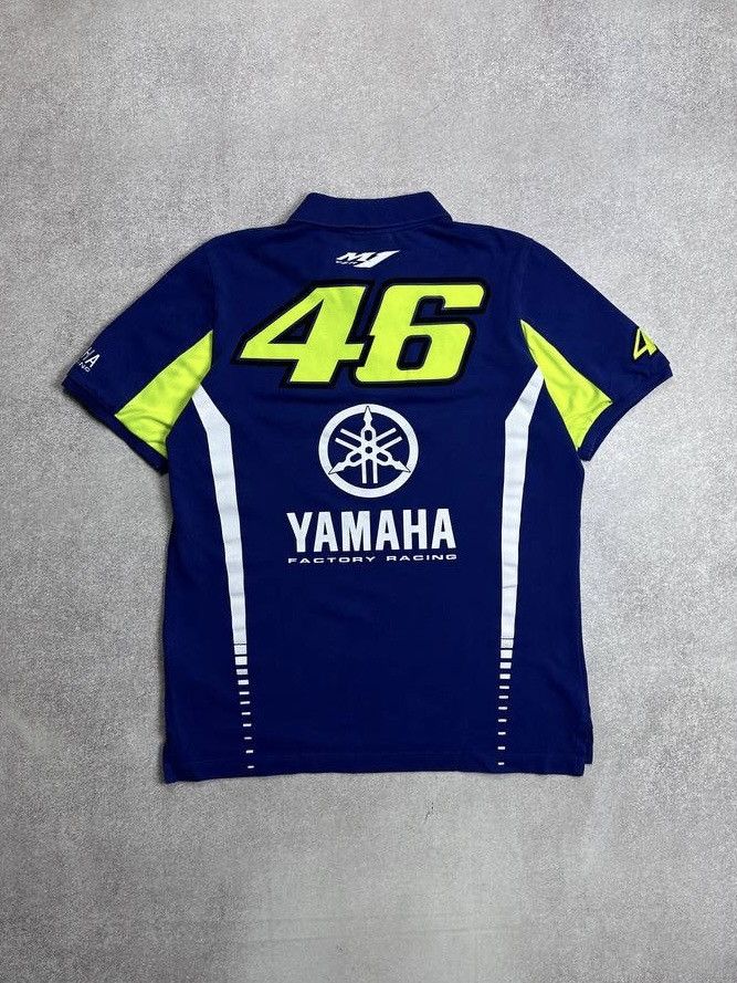 Vintage Vintage Yamaha VR46 Boxy Polo Racing Y2K Victor Rossi Size US M / EU 48-50 / 2 - 4 Thumbnail