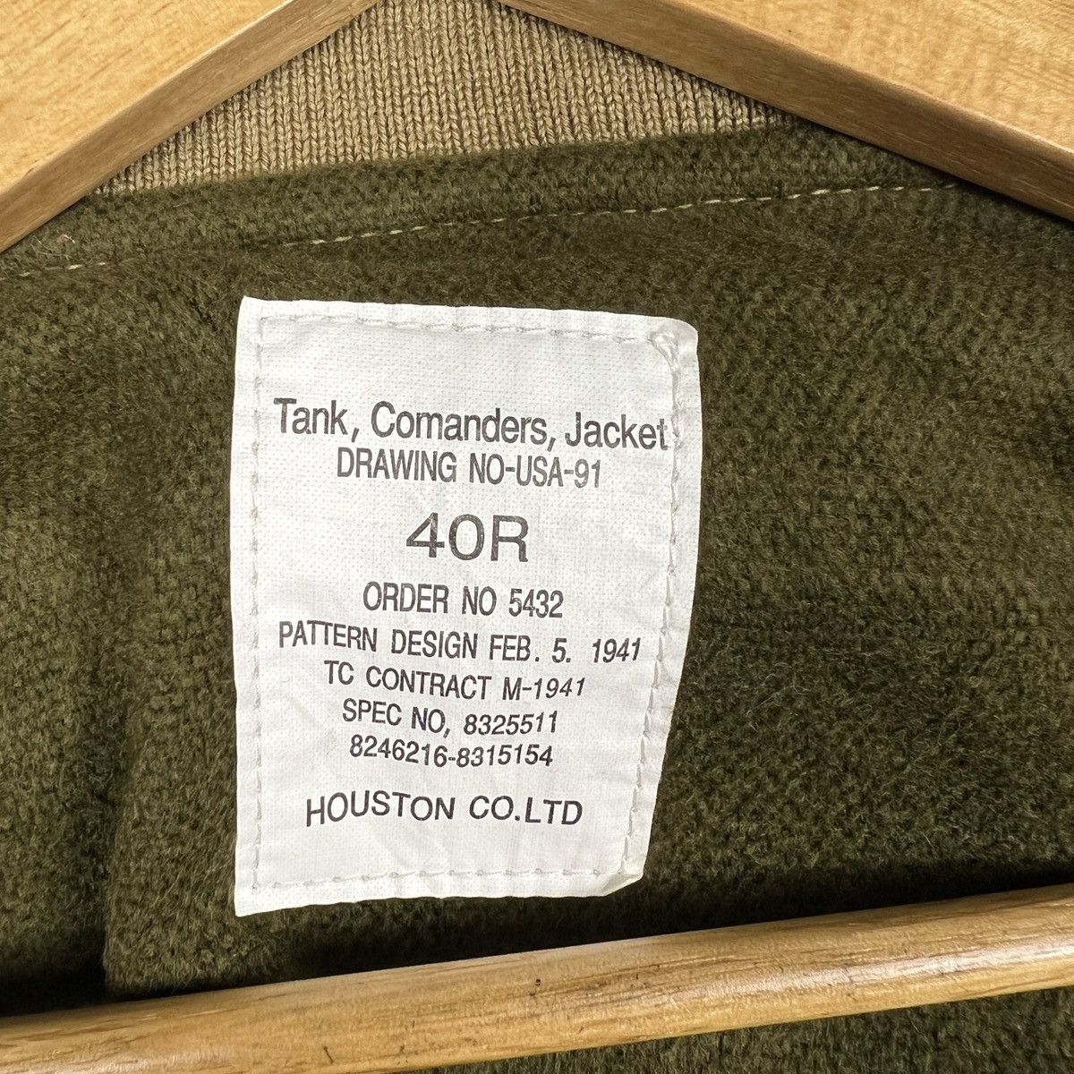 Vintage Houston Tanker Comanders Usmc Us Marines Camp Lejune Jacket Size US M / EU 48-50 / 2 - 15 Thumbnail