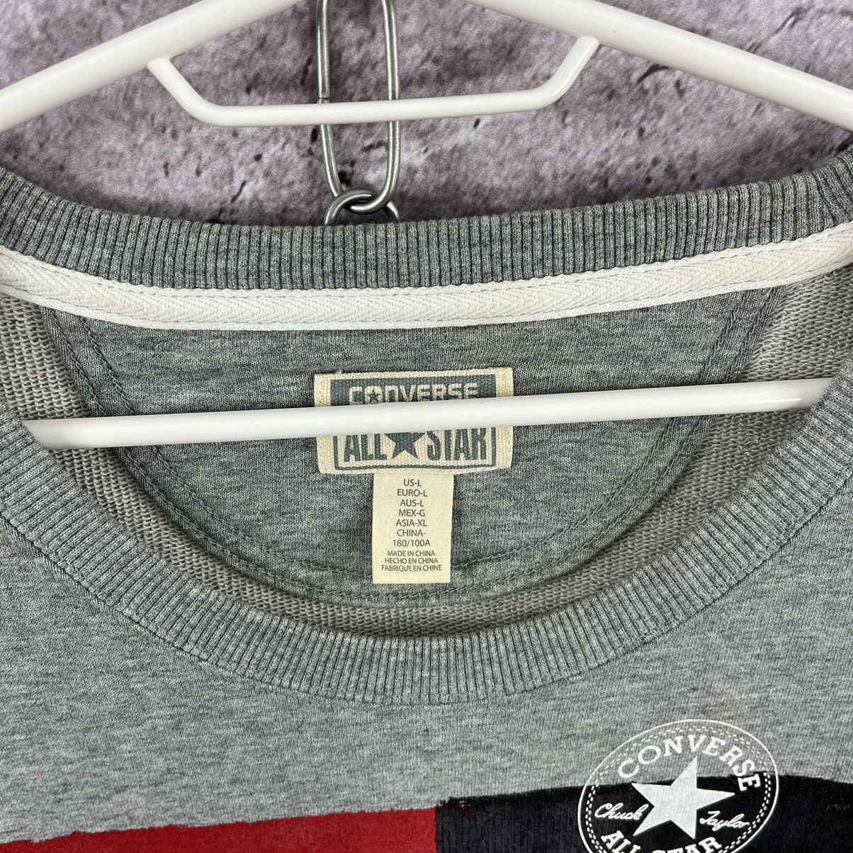 Converse × Vintage Converse Vintage Tee Heavy Cotton Y2K Street Style Size L Size US L / EU 52-54 / 3 - 10 Thumbnail