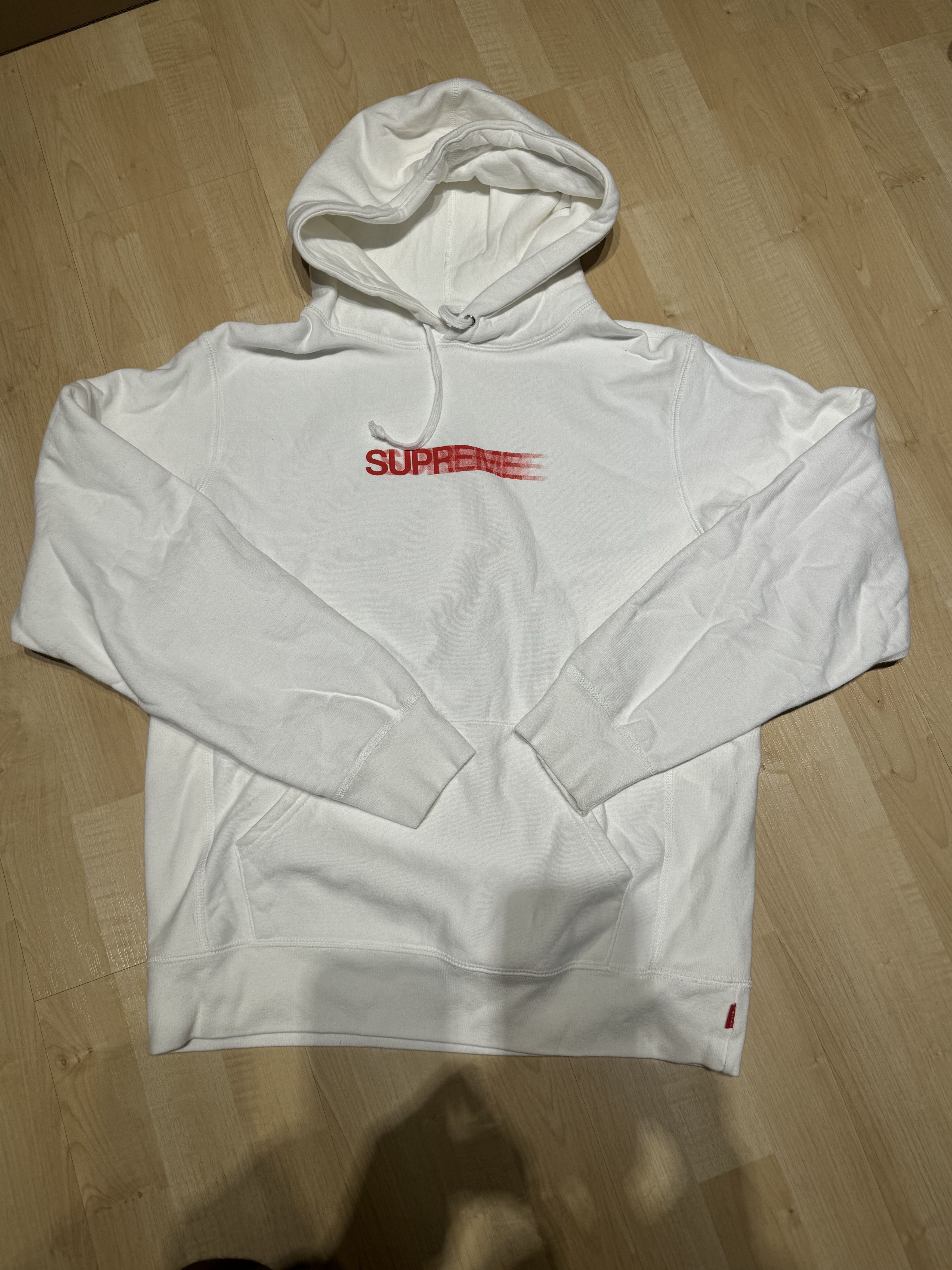 Supreme Supreme white hoodie Size US M / EU 48-50 / 2 - 1 Thumbnail