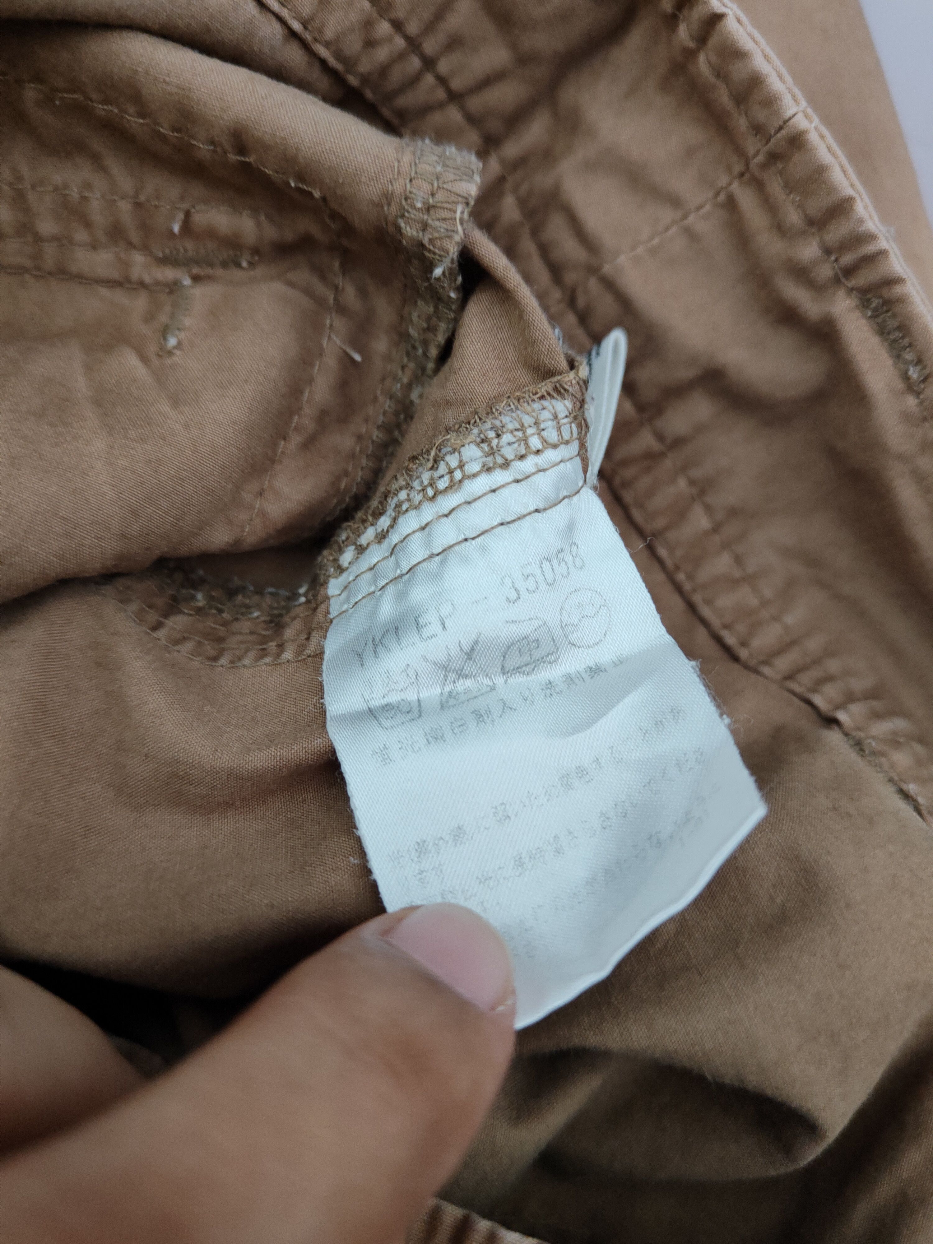 Japanese Brand iimk-Michel Klein Brown Multipocket Cargo Pants #W1021 Size 28" / US 6 / IT 42 - 12 Thumbnail