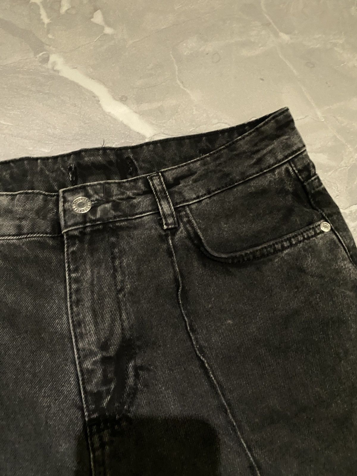 CRAZY Archive Baggy Jean Y2K/Faded Ripped Fresh Style / Swag