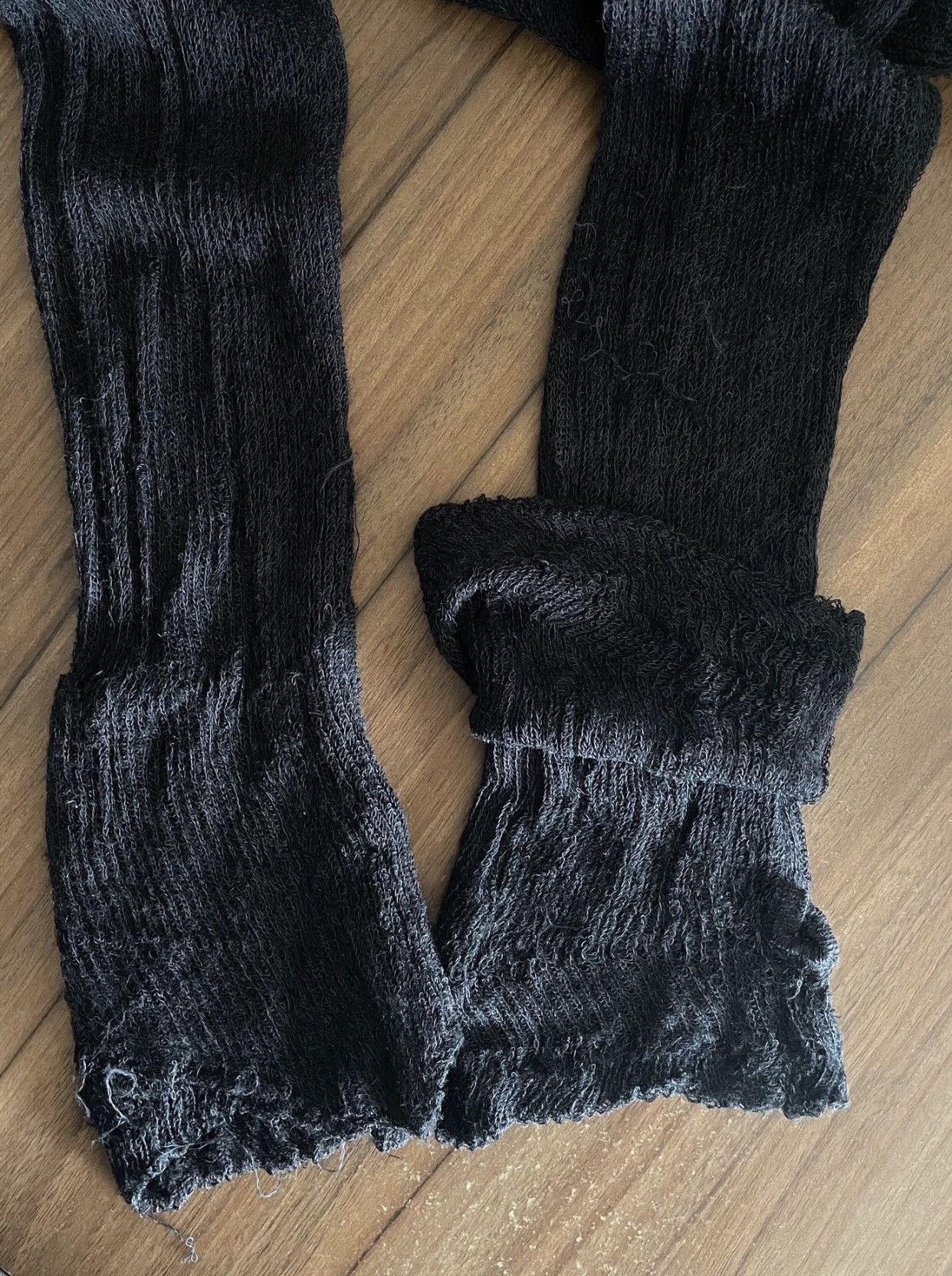 Yohji Yamamoto Yohji Yamamoto pour homme destroys vintage tassel sweater Size US L / EU 52-54 / 3 - 6 Thumbnail