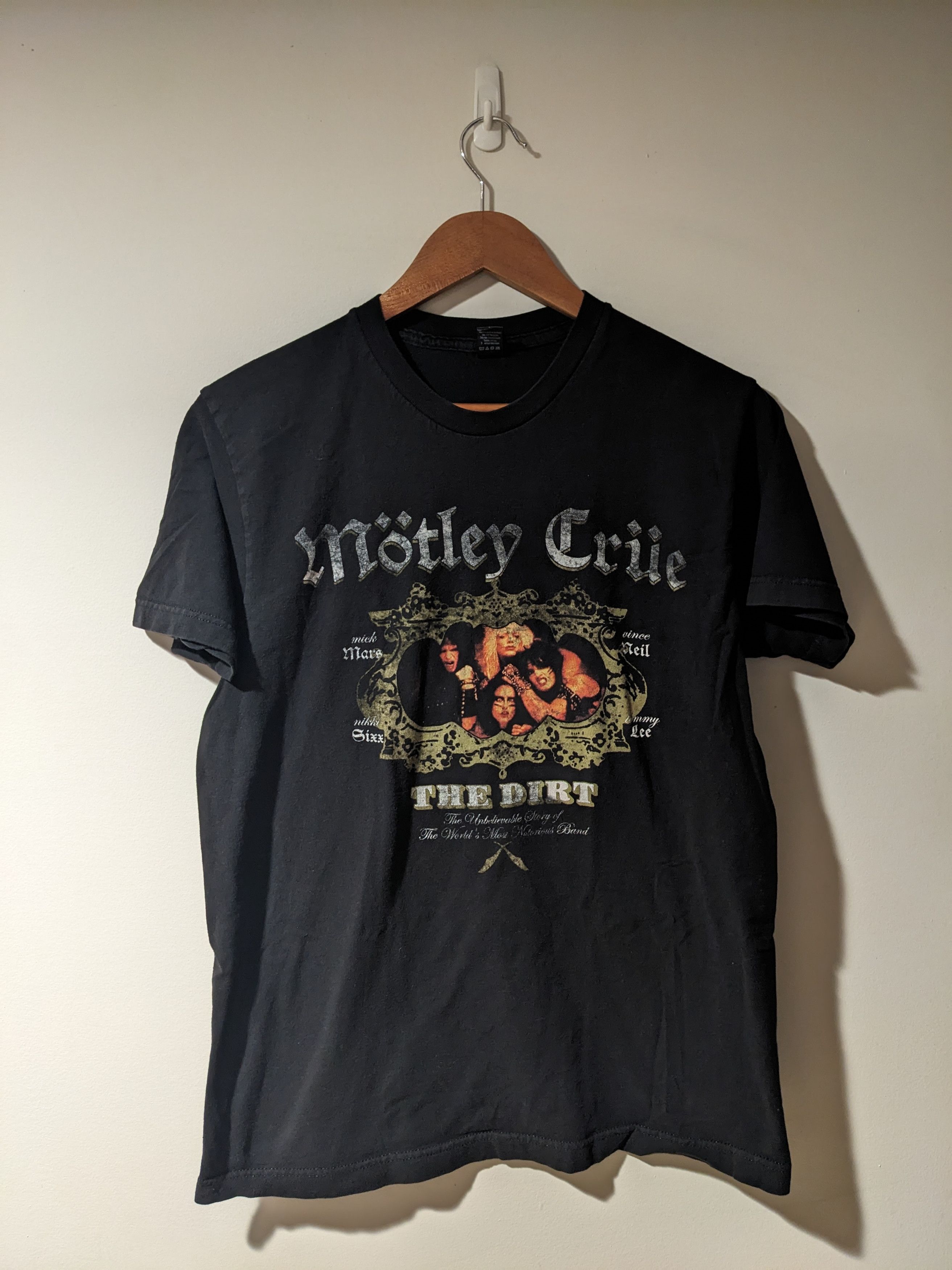 Band Tees × Vintage Vintage 2010's Motley Crue The Dirt Band Tour Music T-Shirt Size US L / EU 52-54 / 3 - 1 Thumbnail