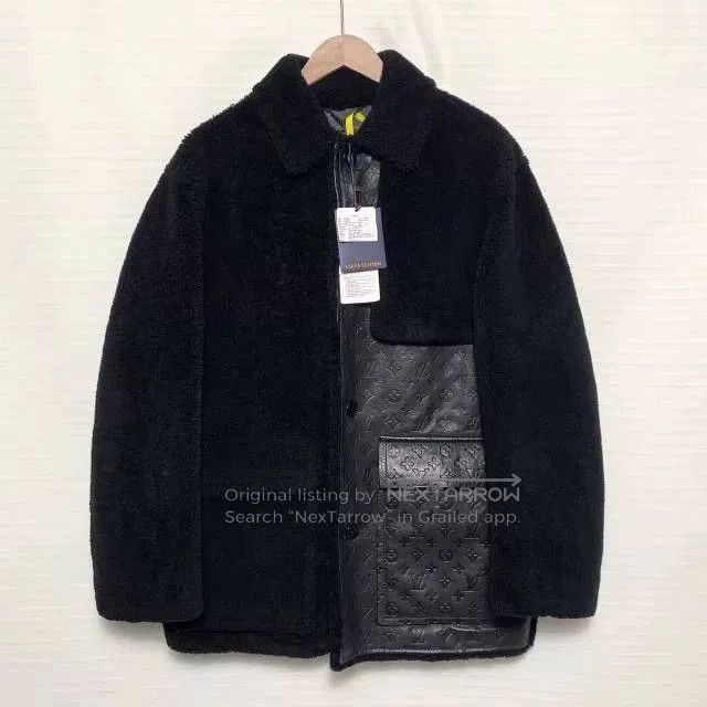 Louis Vuitton Louis Vuitton FW21 Logo Jacket Men Black. Size US M / EU 48-50 / 2 - 1 Thumbnail